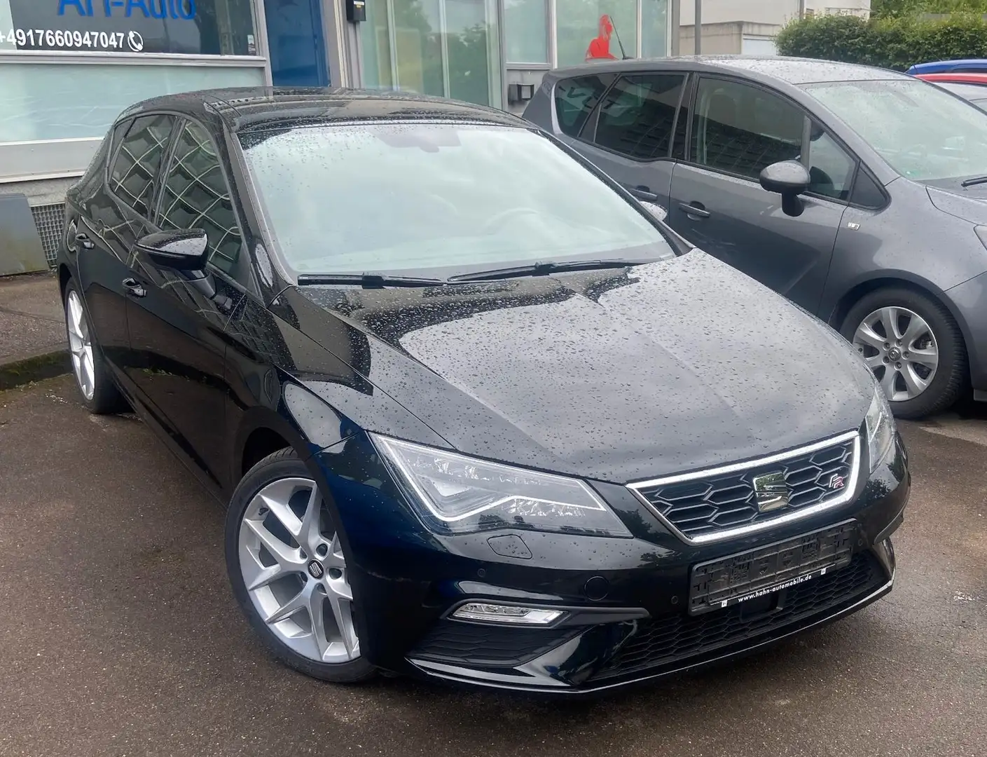 SEAT Leon FR 2.0 TDI aus 1. Hand Noir - 1