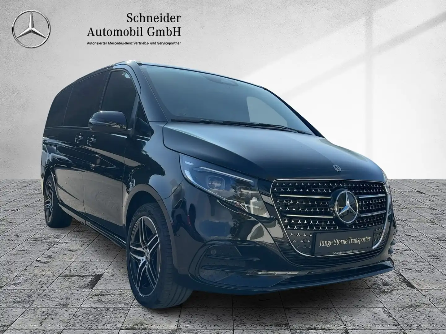 Mercedes-Benz V 300 d 4MATIC AVANTGARDE Lang SpurH Sport ACC Negro - 2