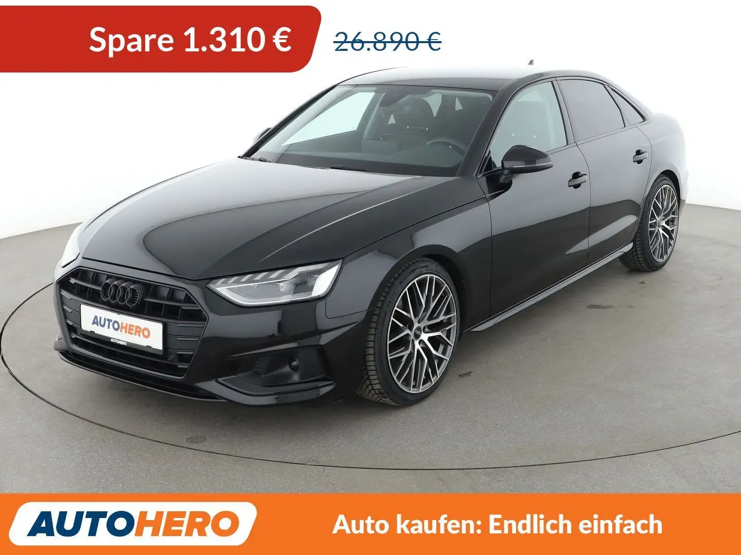 Audi A4 35 TDI advanced Aut.*NAVI*LED*PDC*ACC*SHZ*ALU* Schwarz - 1