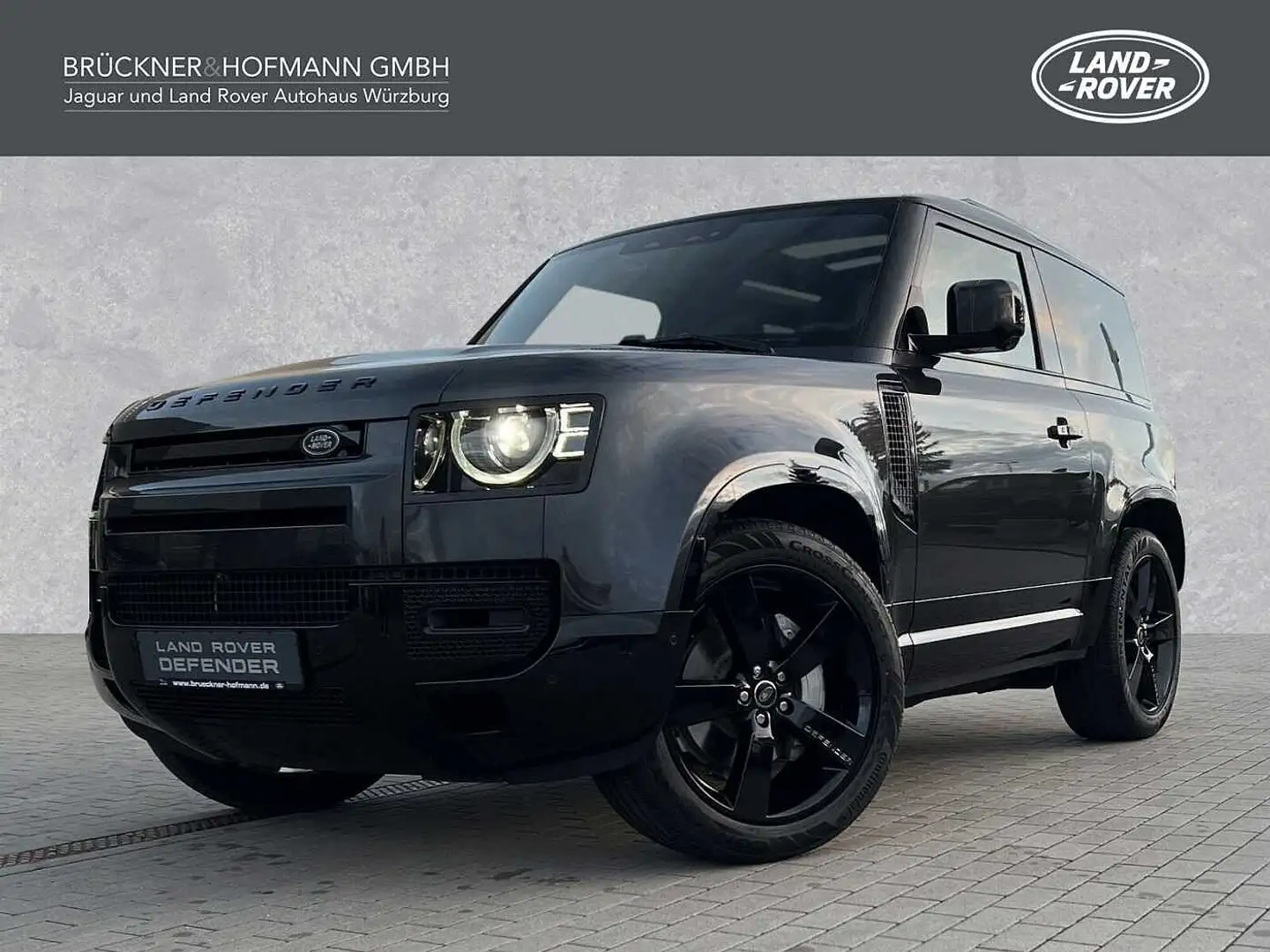 Land Rover Defender 90 D300 X-Dynamic SE Gris - 1