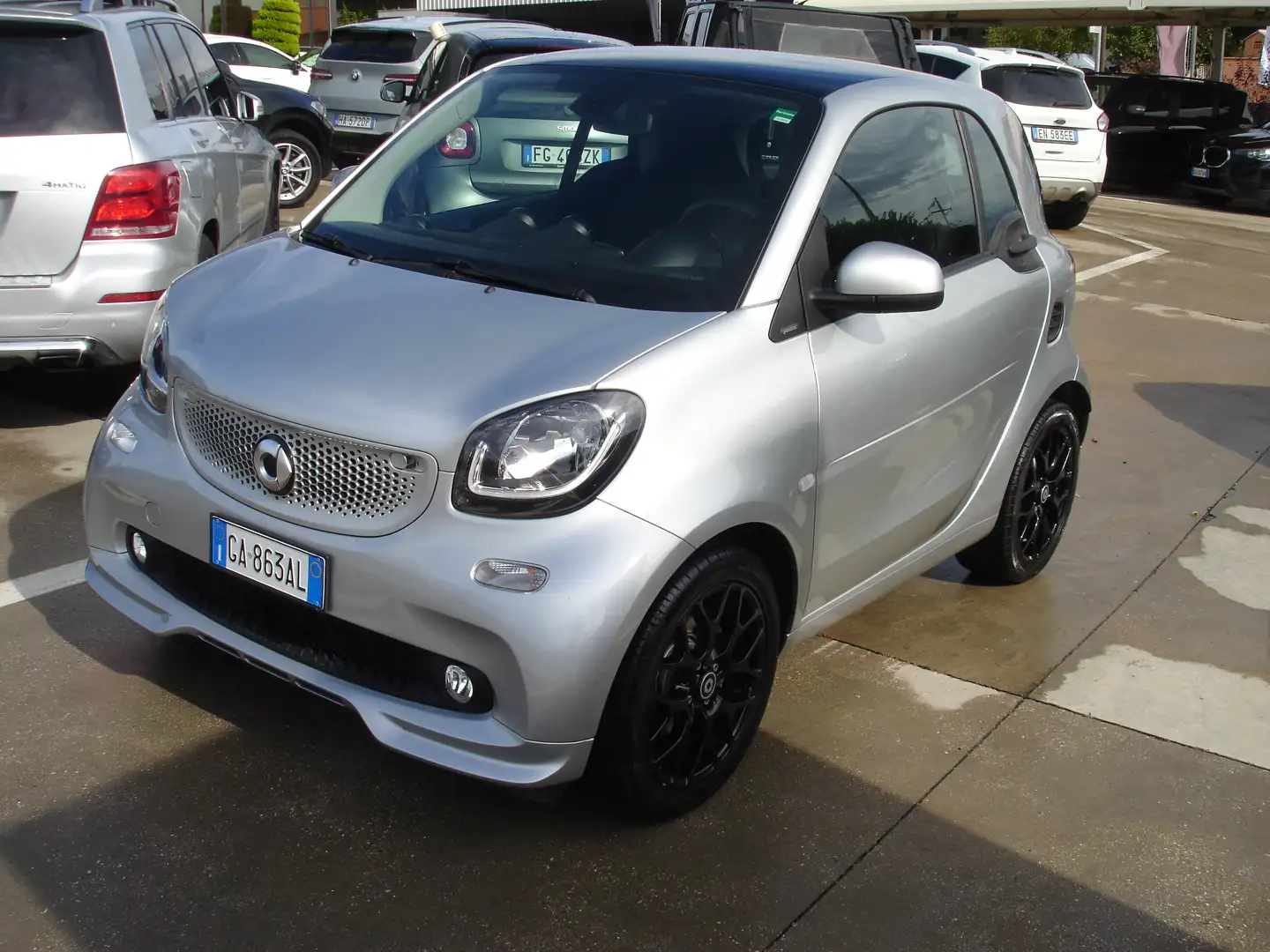 smart forTwo Fortwo 1.0 Superpassion 71cv twinamic Gris - 1