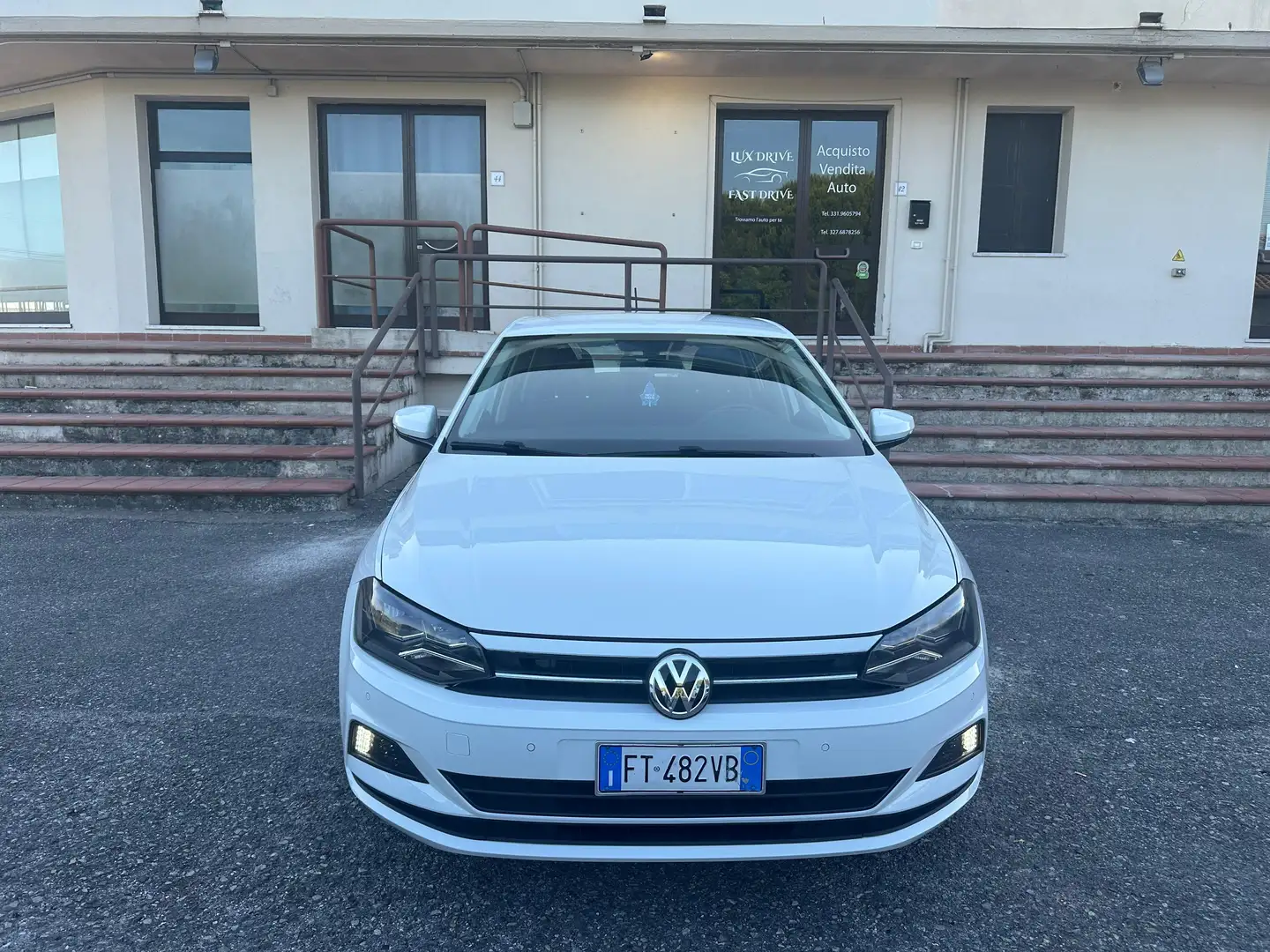 Volkswagen Polo Polo 5p 1.6 tdi Comfortline 80cv Wit - 2