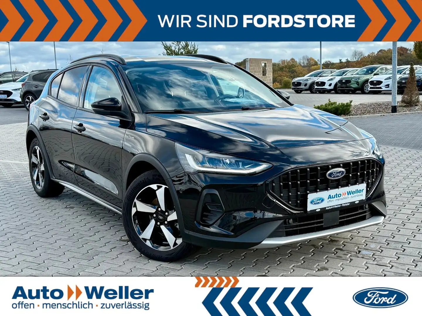 Ford Focus Lim. Active 1.0 EcoBoost LED 1. Hand ! Schwarz - 1