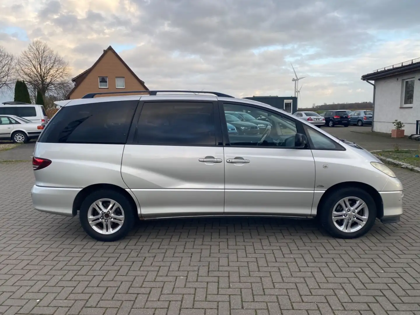 Toyota Previa 2.0 D-4D Sol 2.Hand Klima,Park Ass,7 Sitz Silber - 2