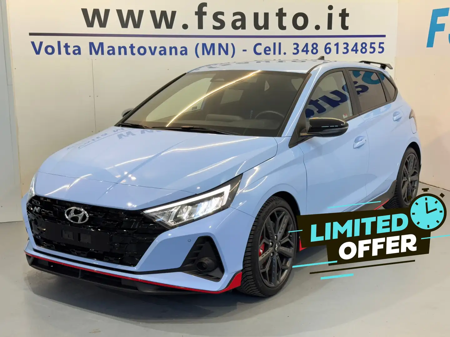 Hyundai i20 1.6 T-GDI MT N-Performance  PROMO FSAUTO Blu/Azzurro - 1