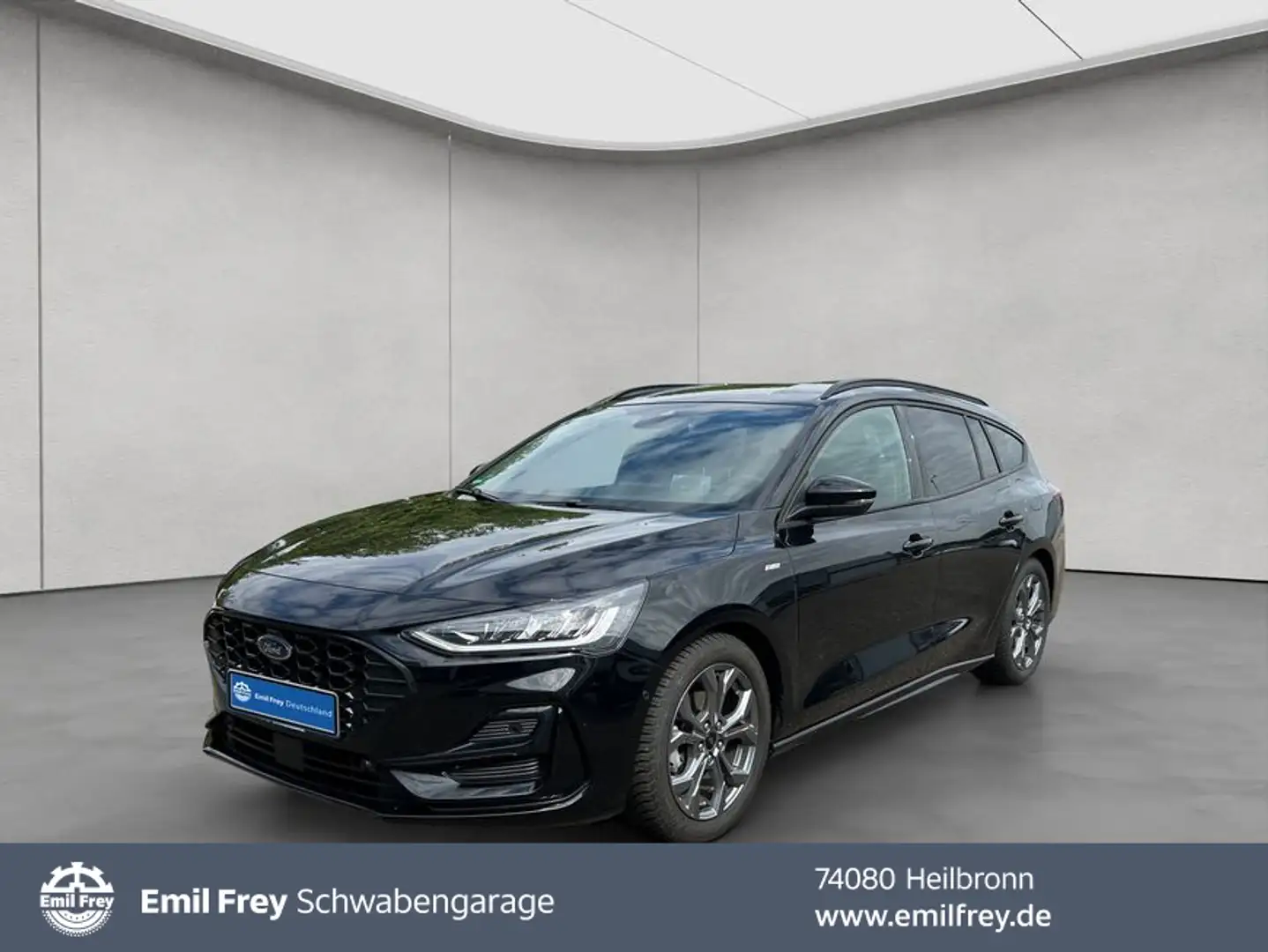 Ford Focus Turnier 1.0 EcoBoost Hybrid Aut. ST-LINE X Schwarz - 1