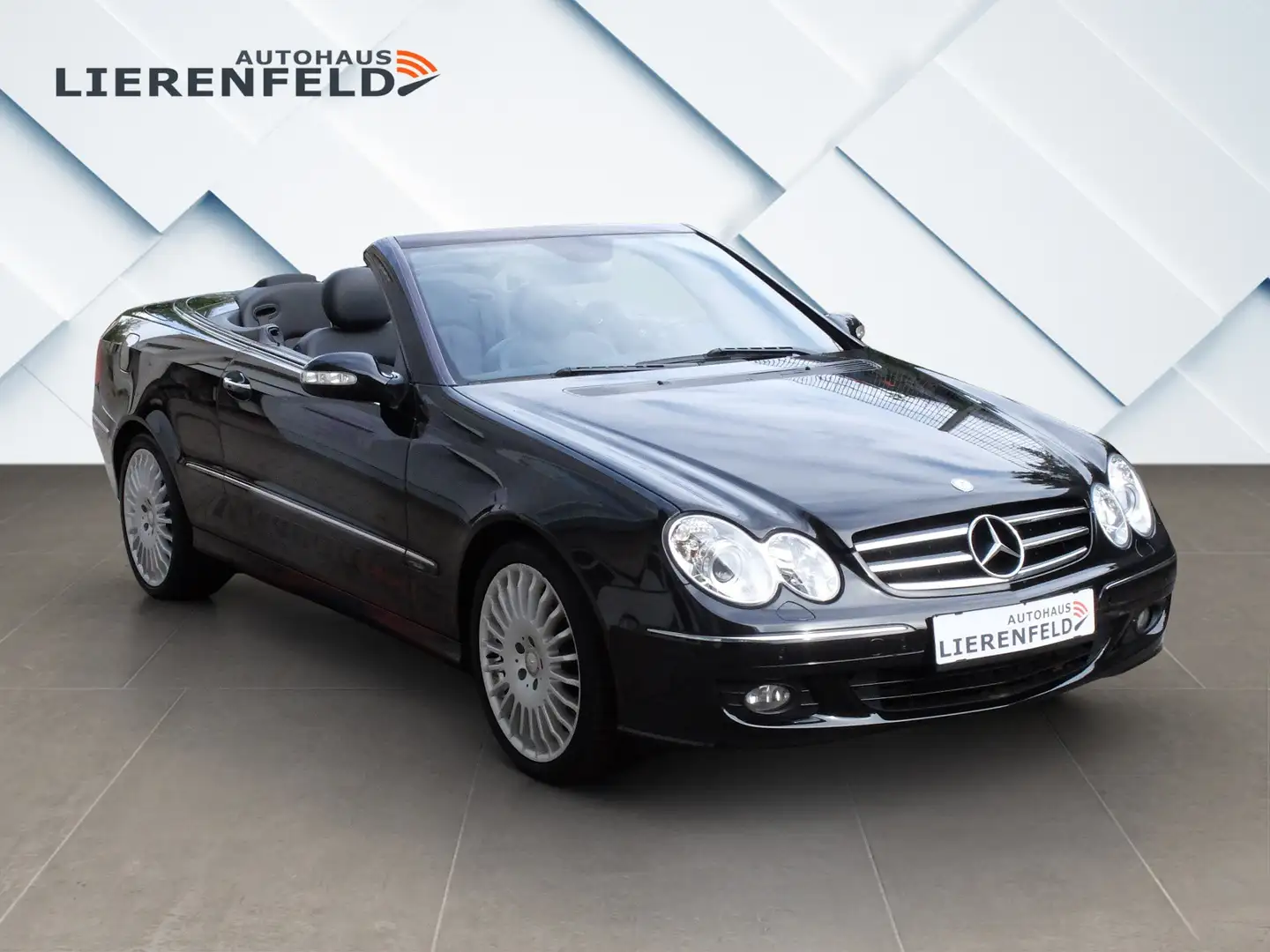 Mercedes-Benz CLK 320 CDI Cabrio Sportpaket 2.Hand Scheckheft Schwarz - 2