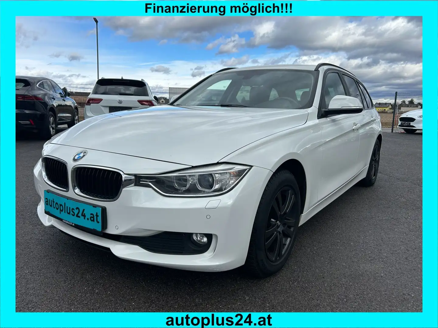 BMW 316 d  Touring Österreich-Paket Aut. Weiß - 1