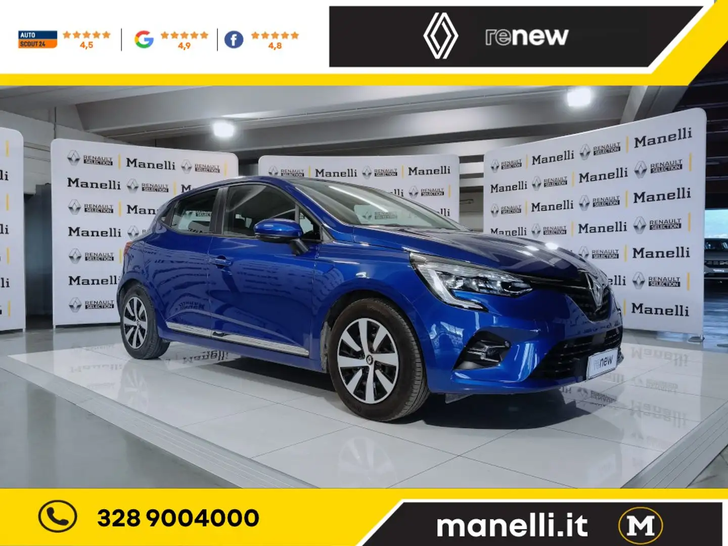 Renault Clio Zen 1.6 E-TECH Hybrid 140cv rif.GE493 Blu/Azzurro - 1