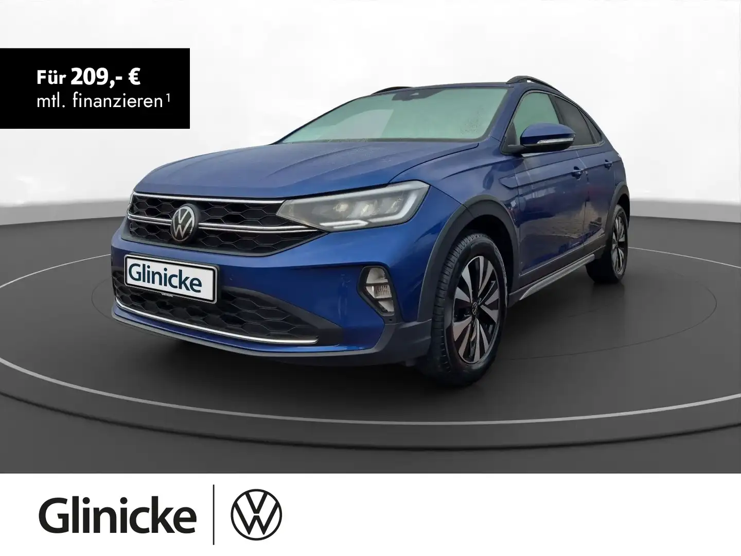 Volkswagen Taigo 1.0 TSI DSG Navi Klima PDC LED IQ.Drive AC Blau - 1