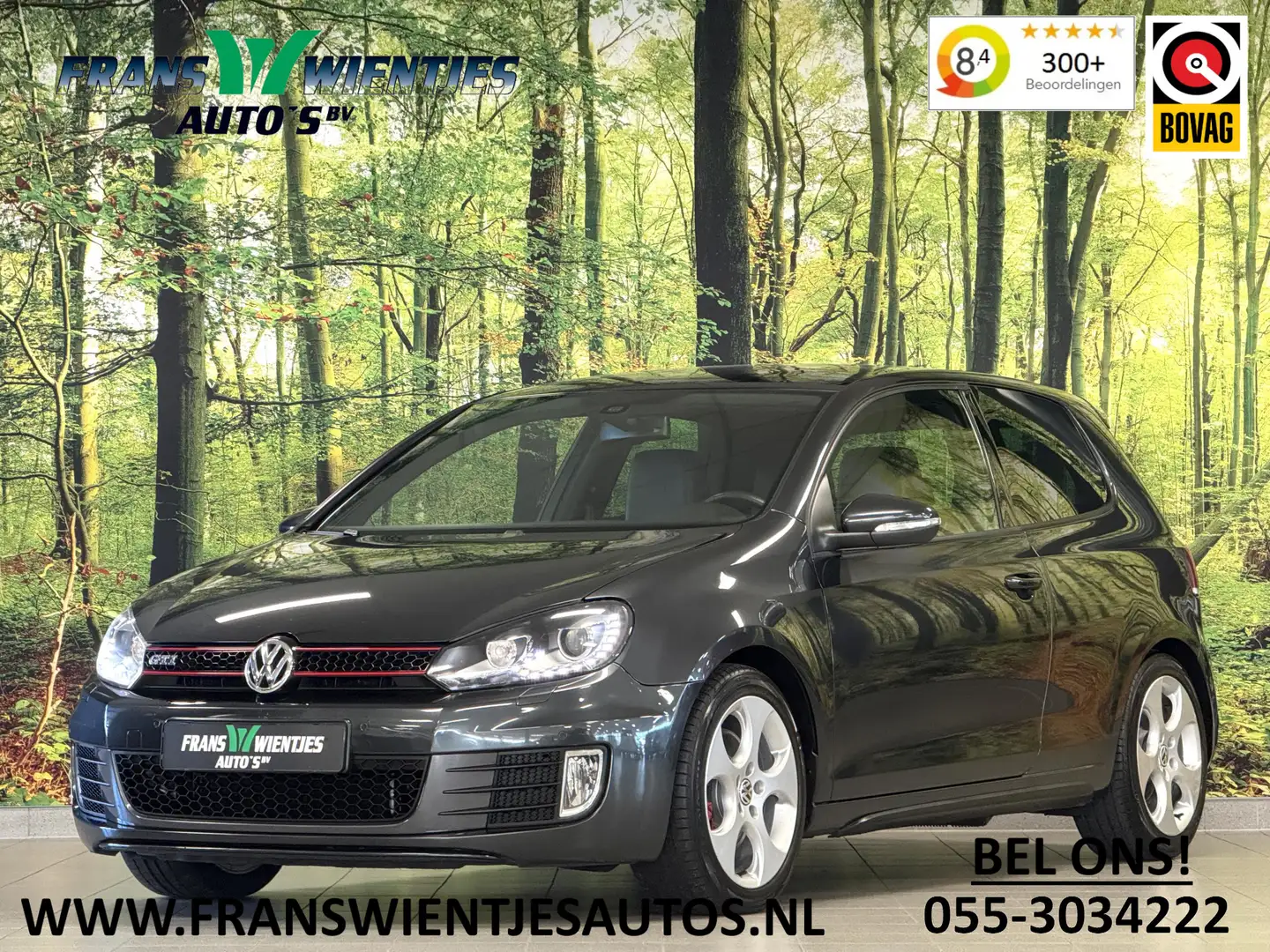 Volkswagen Golf GTI 2.0 | Leder | Navigatie | Bluetooth | Cruise Contr Grijs - 1