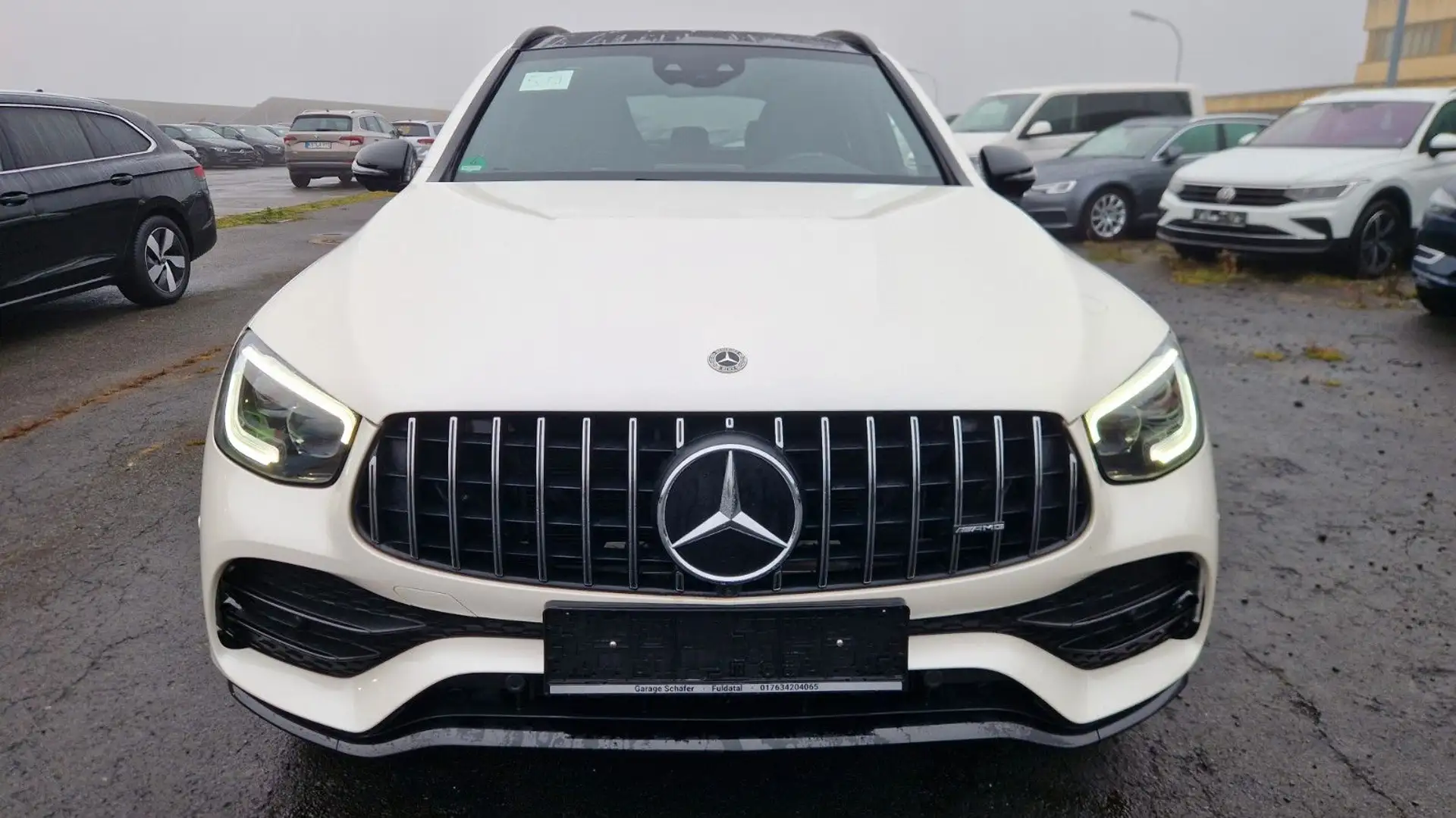 Mercedes-Benz GLC 43 AMG 4Matic SCHALENSITZ Multibeam Pano AHK Blanc - 2