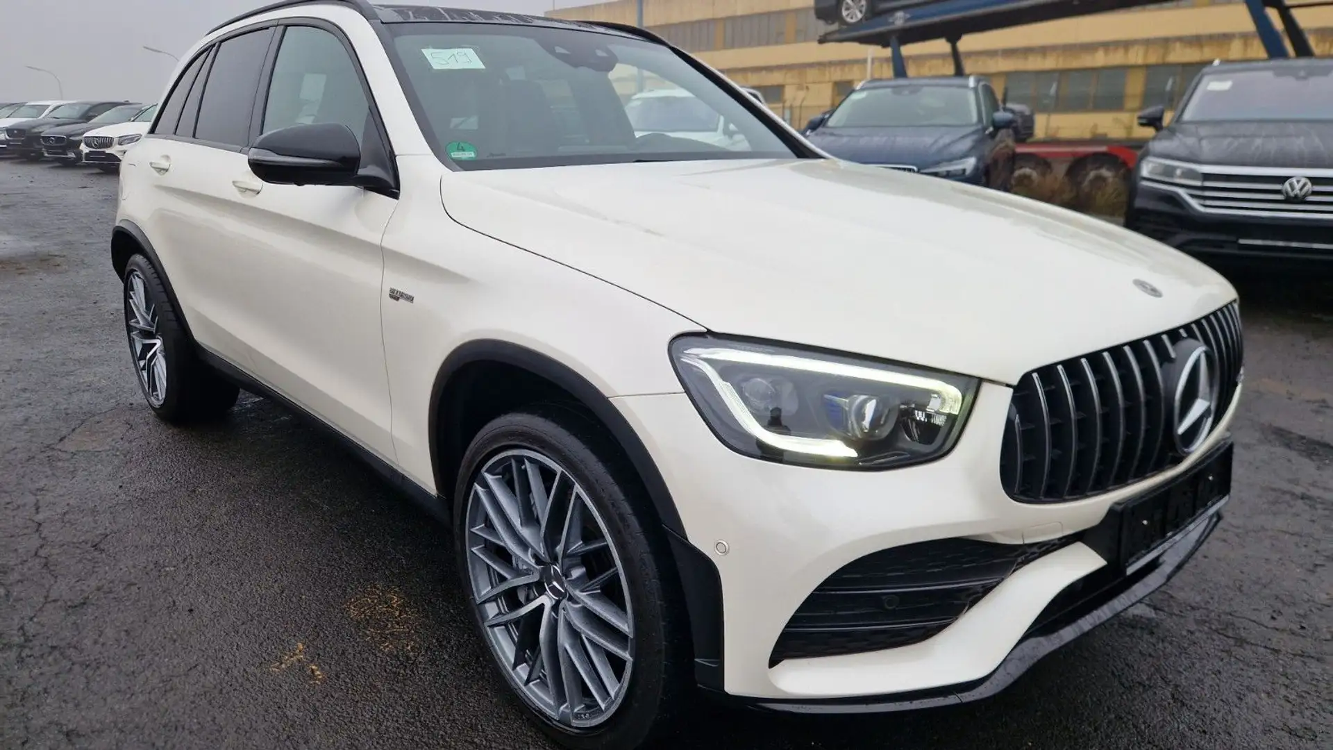 Mercedes-Benz GLC 43 AMG 4Matic SCHALENSITZ Multibeam Pano AHK Blanc - 1