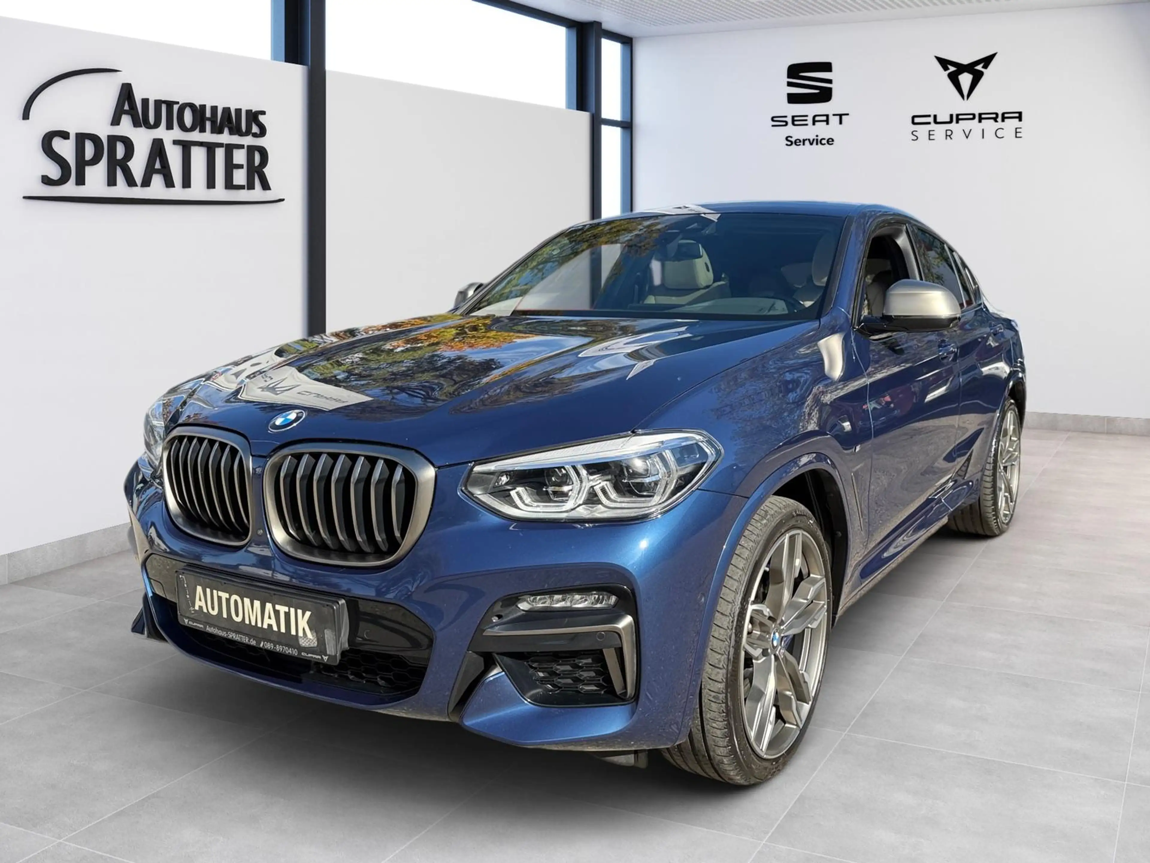 BMW X4 M40 d NAVI HUD LED ACC Pano Standhzg Kamera