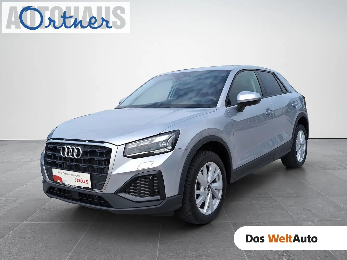 Audi Q2 30 TDI Silber - 1