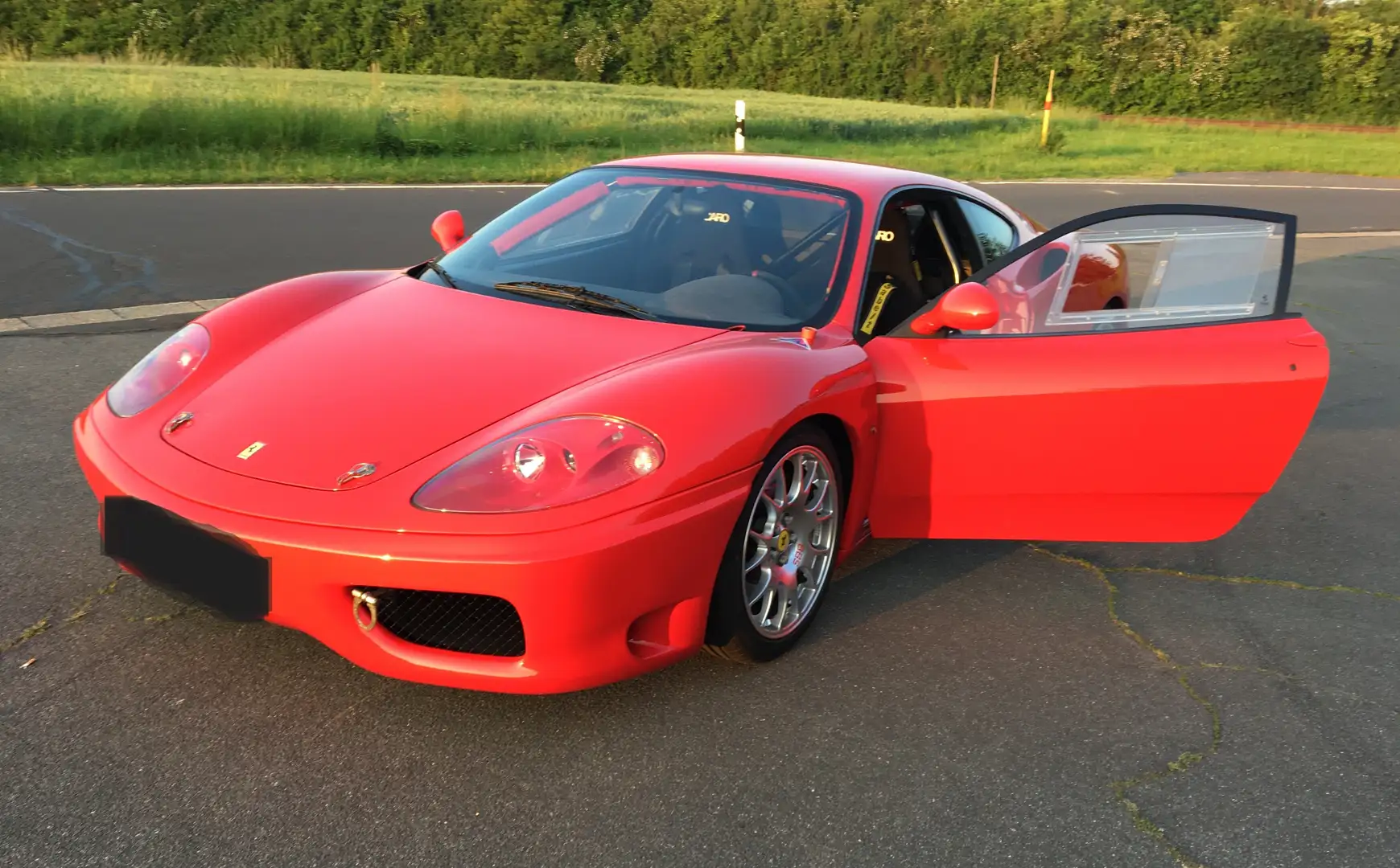 Ferrari 360 Challenge Straßenzulassung Euro 2 Service neu Rojo - 2