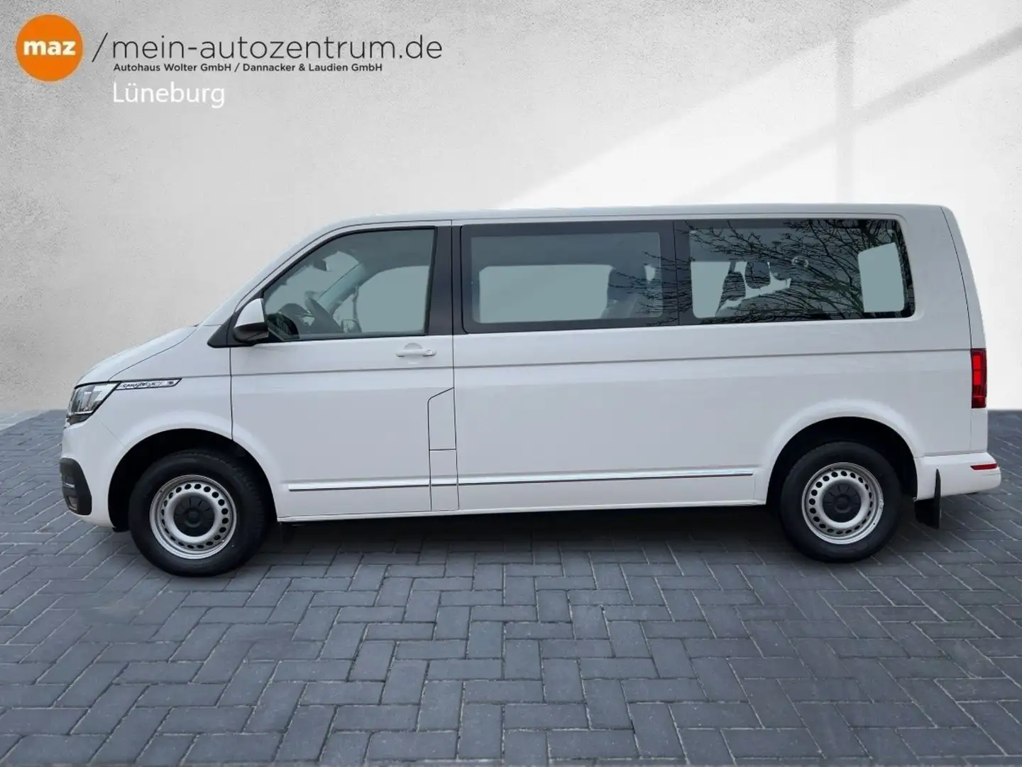 Volkswagen T6.1 Caravelle 2.0 TDI Comfortline lang Klima DAB+ Blanc - 2