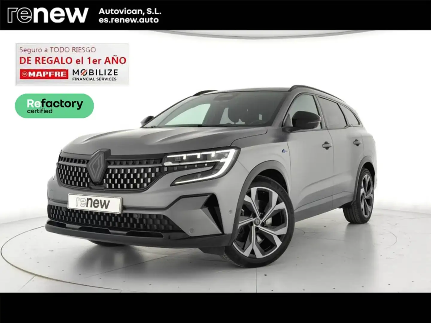 Renault Espace 1.2 E-TECH HiBRIDO TECHNO ESPRIT ALPINE 146KW 5P Gris - 1