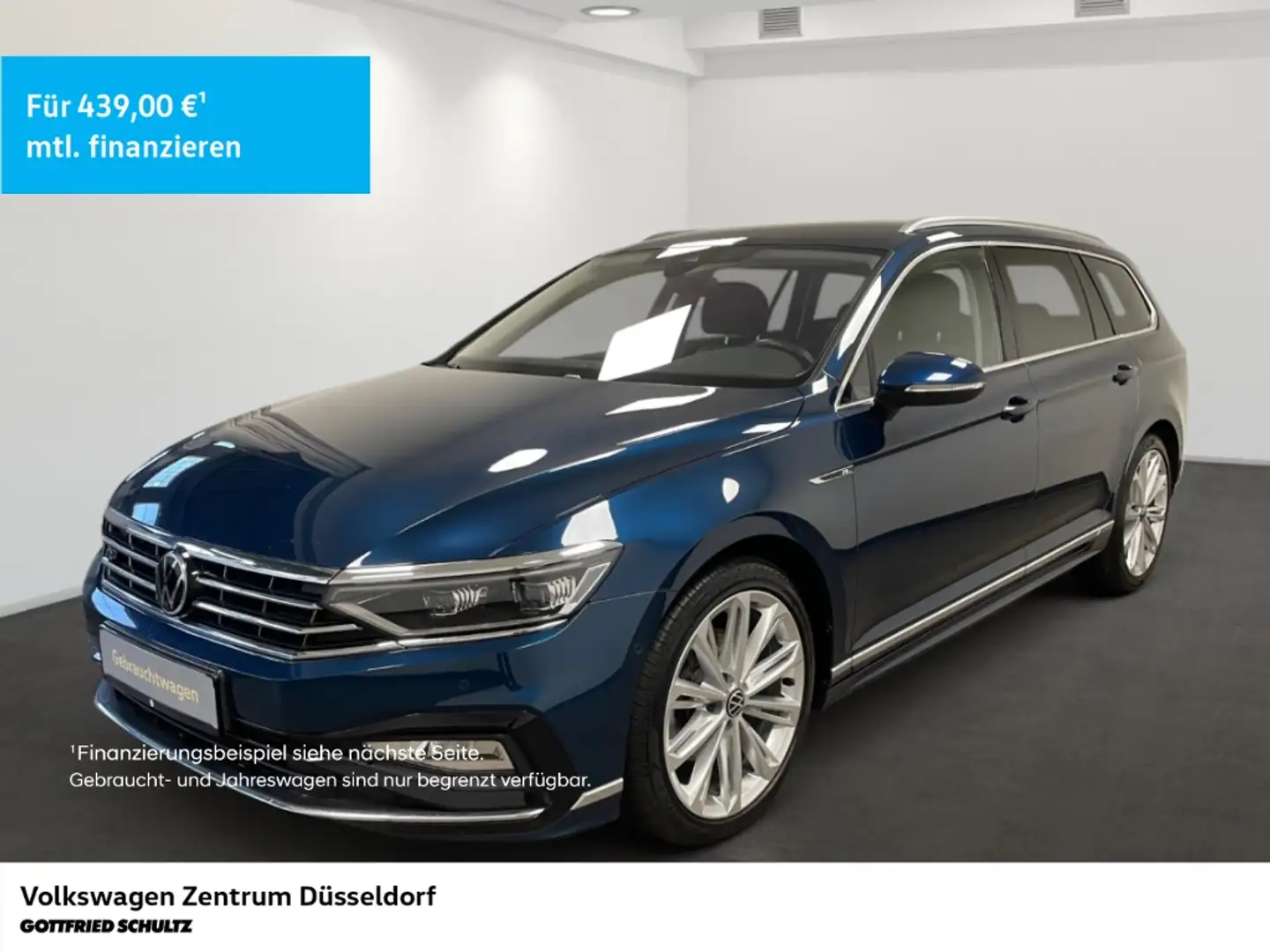 Volkswagen Passat Variant 2.0 TDI DSG 4Motion R-Line Navigation Blau - 1