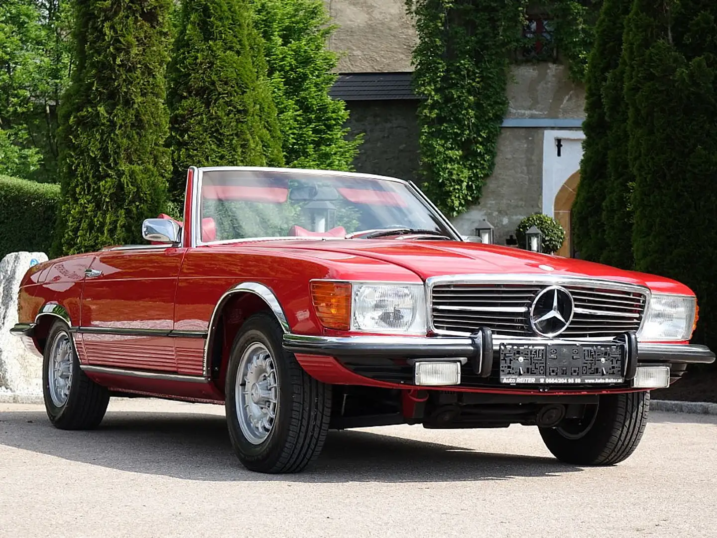 Mercedes-Benz SL 450 Cabrio Wir haben wir 36.000 investiert. Typisiert Roşu - 2