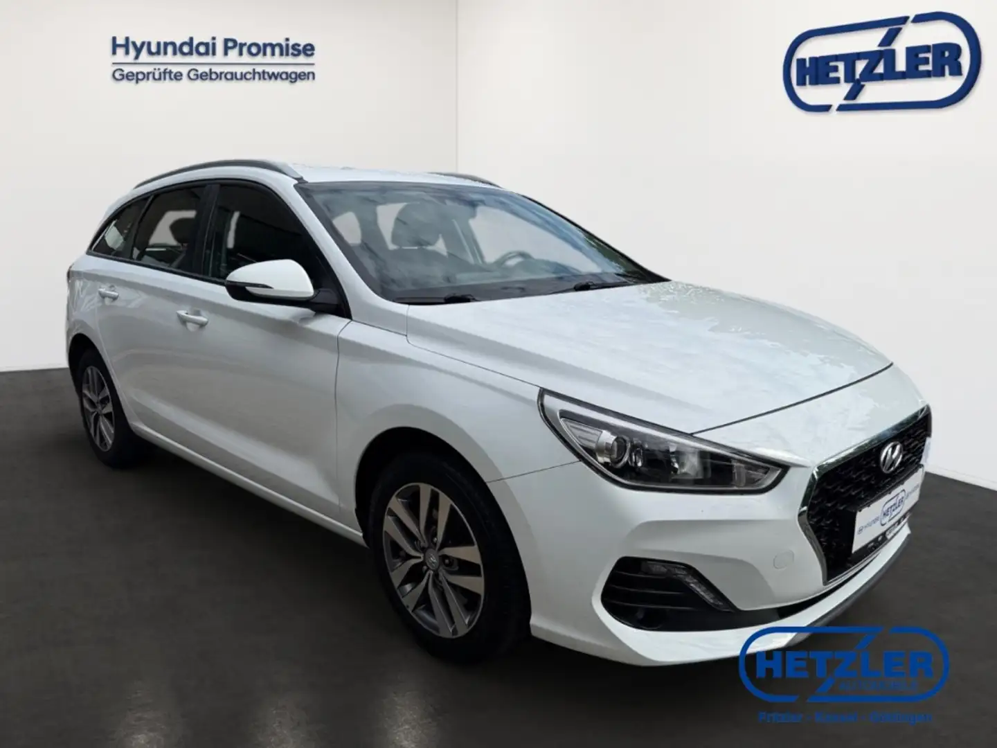 Hyundai i30 Kombi Trend 1.6 CRDi EU6d-T Fahrerprofil SHZ Lenkr Білий - 2