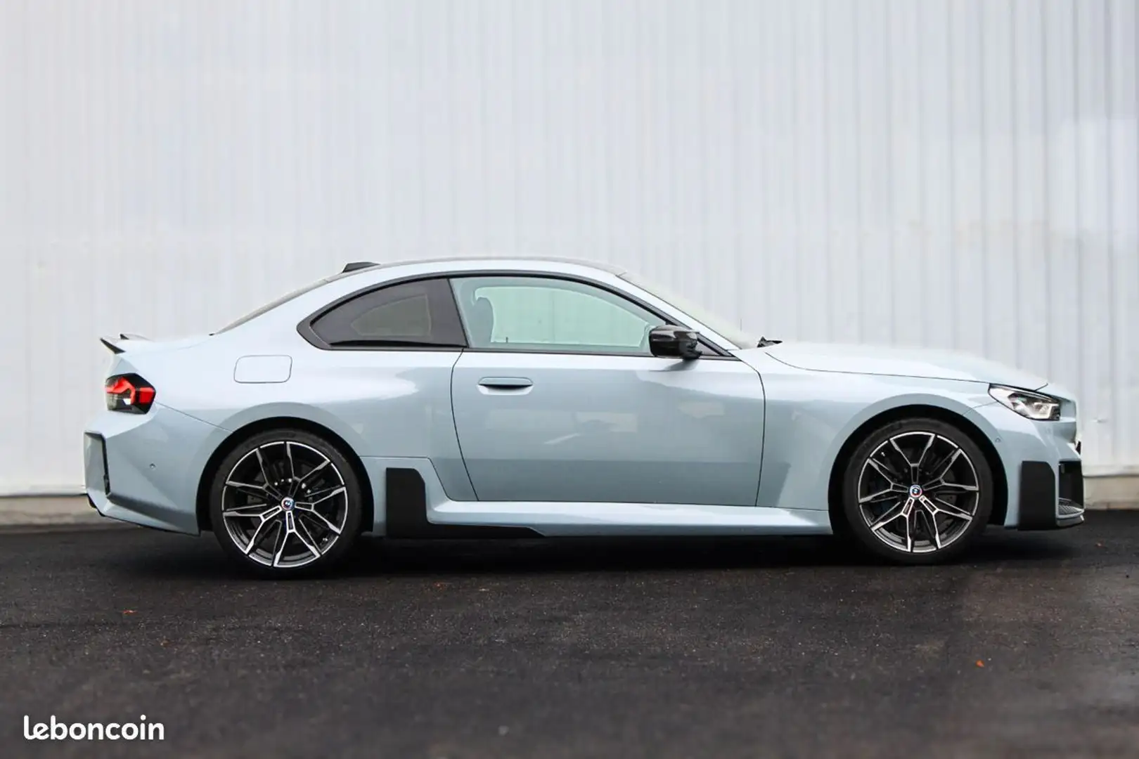 BMW M2 Coupé 3.0 460Ch Garantie constructeur 06-26 Pack Performance Brooklyngrau Toit carbone Harman Kardon Led adaptatifs Hud Gris - 2