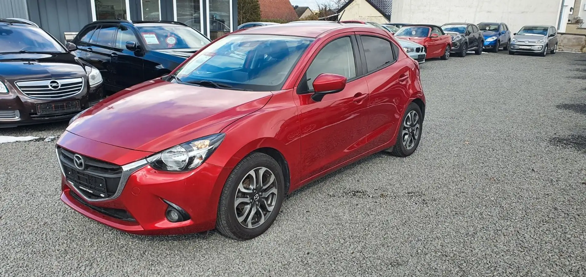 Mazda 2 Lim. Nakama*KLIMA*NAVI*SPURASIST.START/STOPP Rot - 1