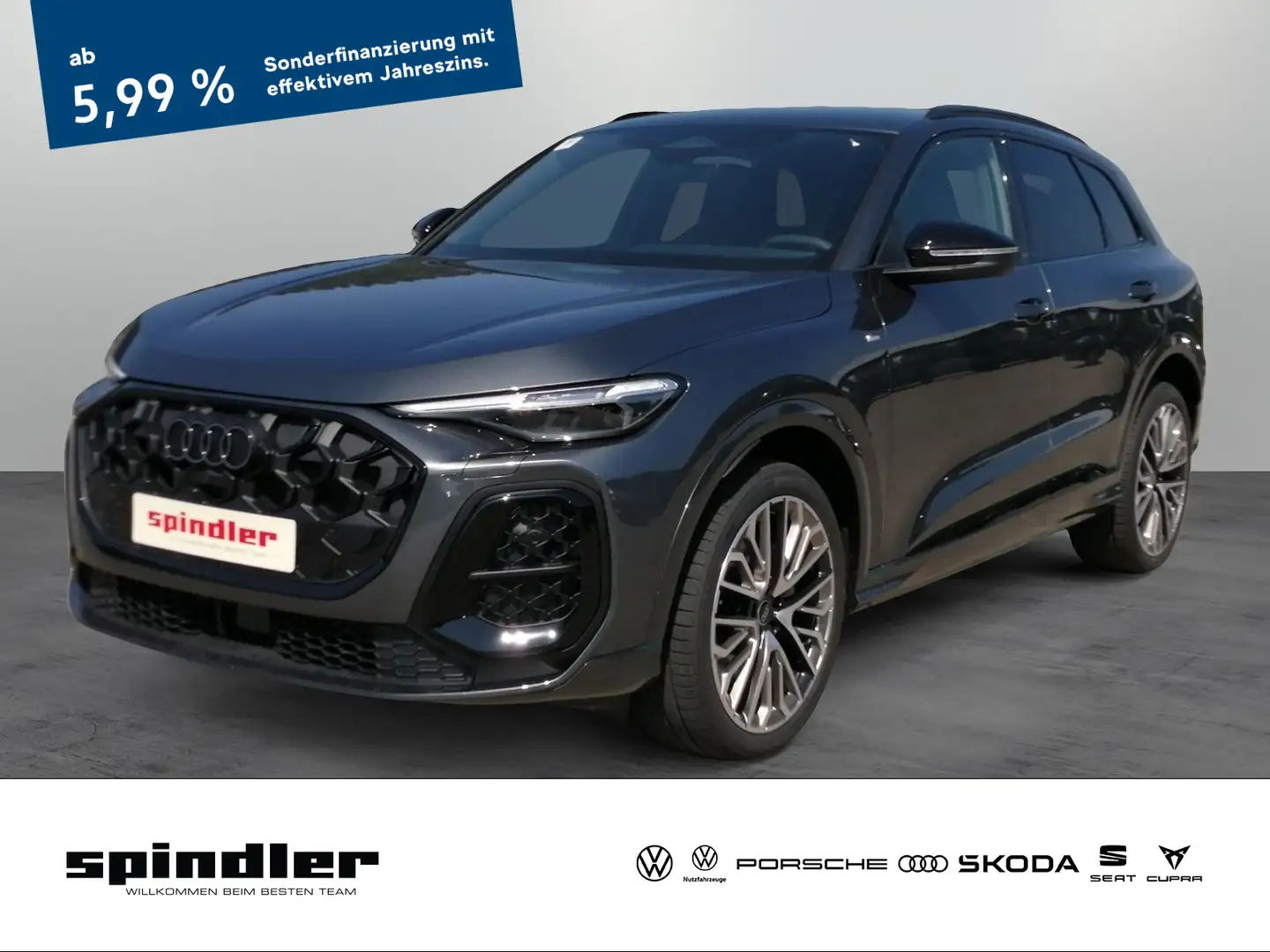 Audi Q5 S-Line 2.0 TDI quattro S-tronic / 360°Kamera Grau - 1