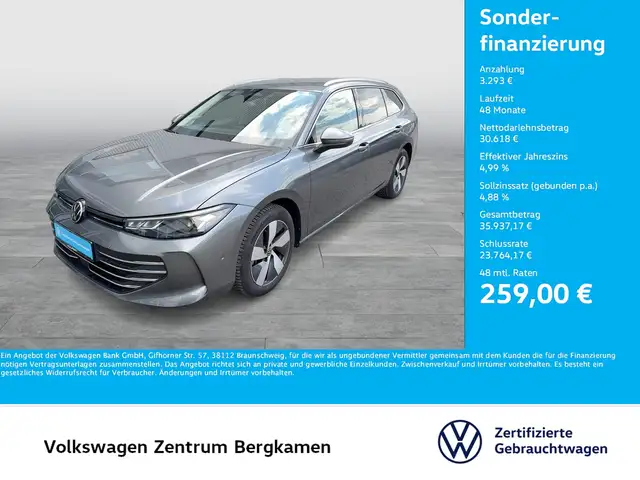 2026 Volkswagen Passat in Grey for sale