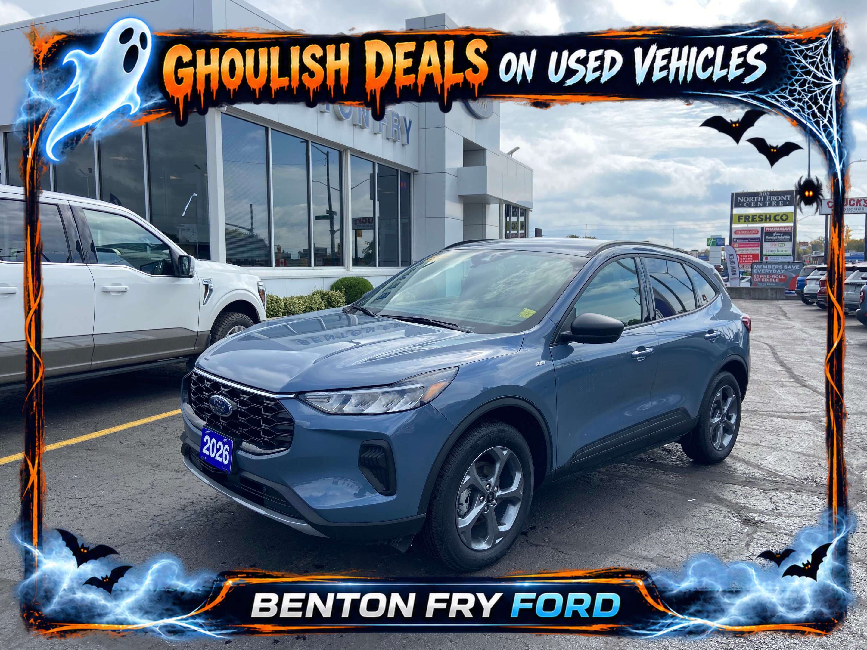 2026 Ford Escape ST LINE AWD 1.5L 2000K LANE KEEP HTD SEATS AND WHL