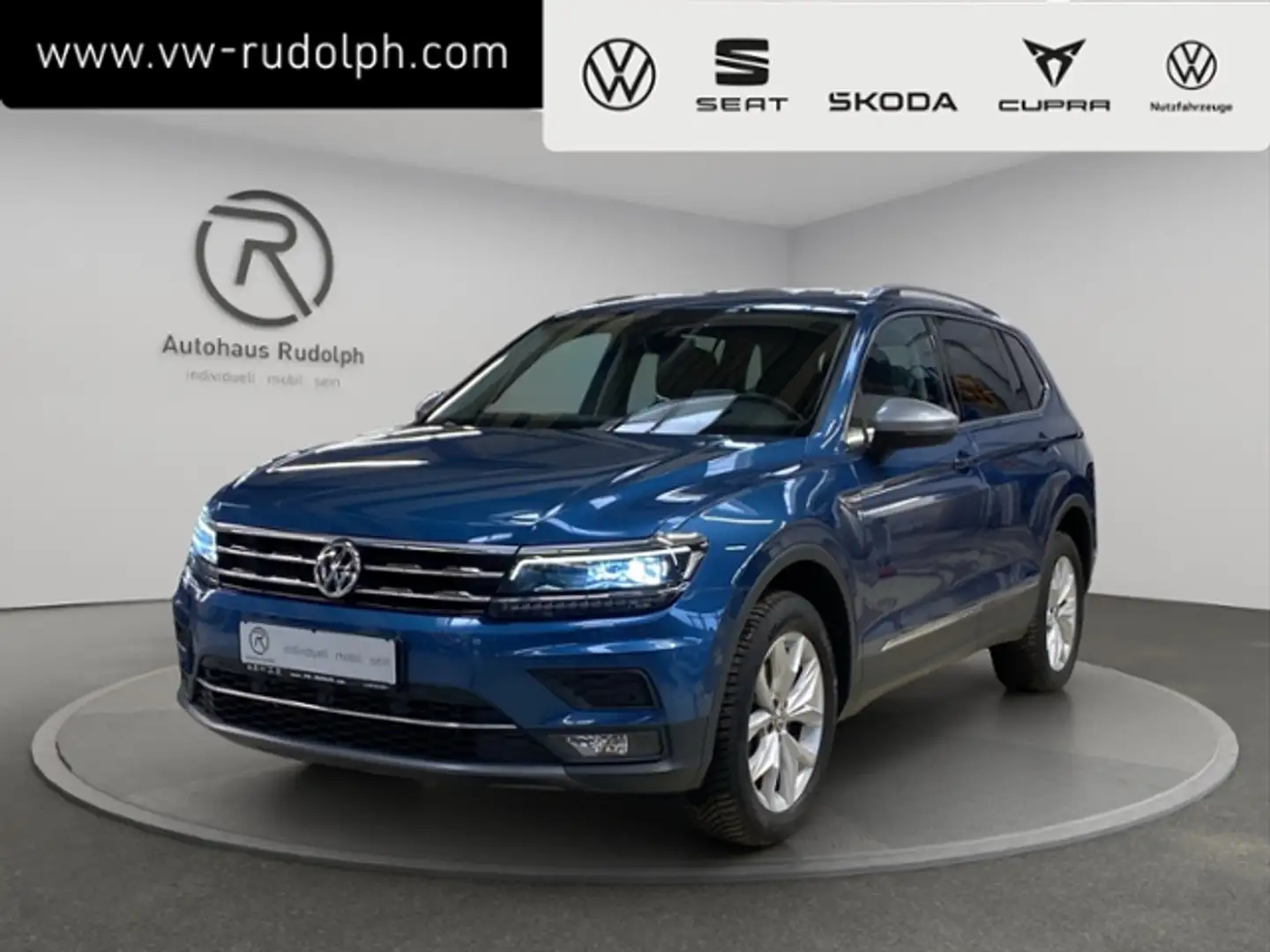 Volkswagen Tiguan Allspace 2.0 TDI 4Motion DSG Highline KLIMA LED ALU Azul - 1