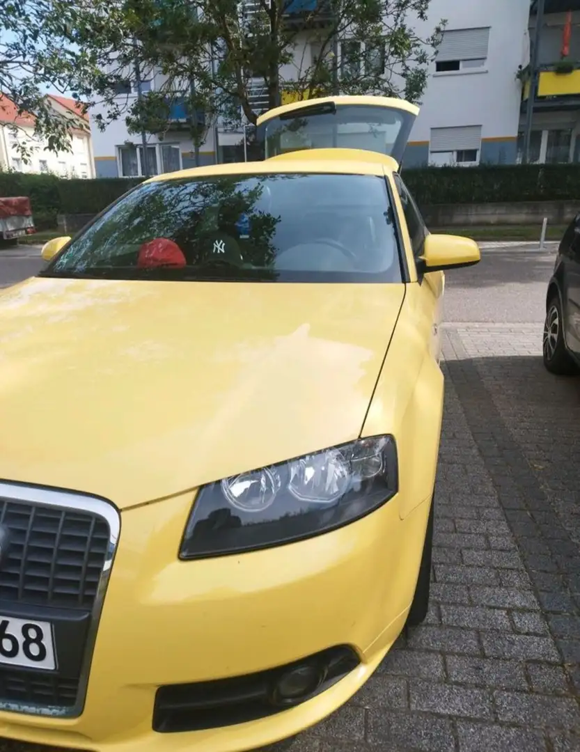 Audi A3 A3 2.0 TFSI quattro S Line Sportpaket plus Sarı - 1