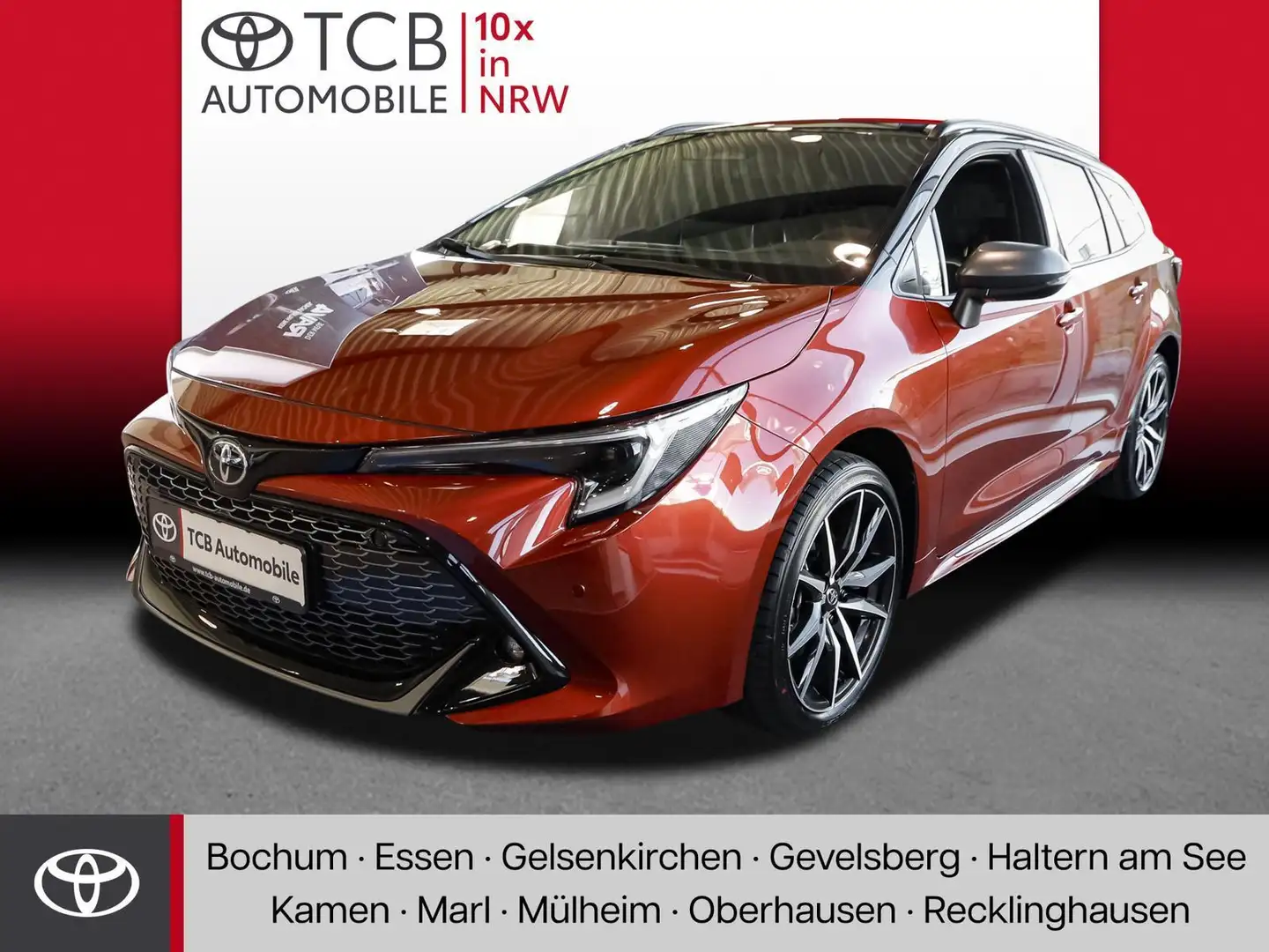 Toyota Corolla TS 2.0 Hybrid GR Sport PDC KLIMA LM-Felgen Orange - 1