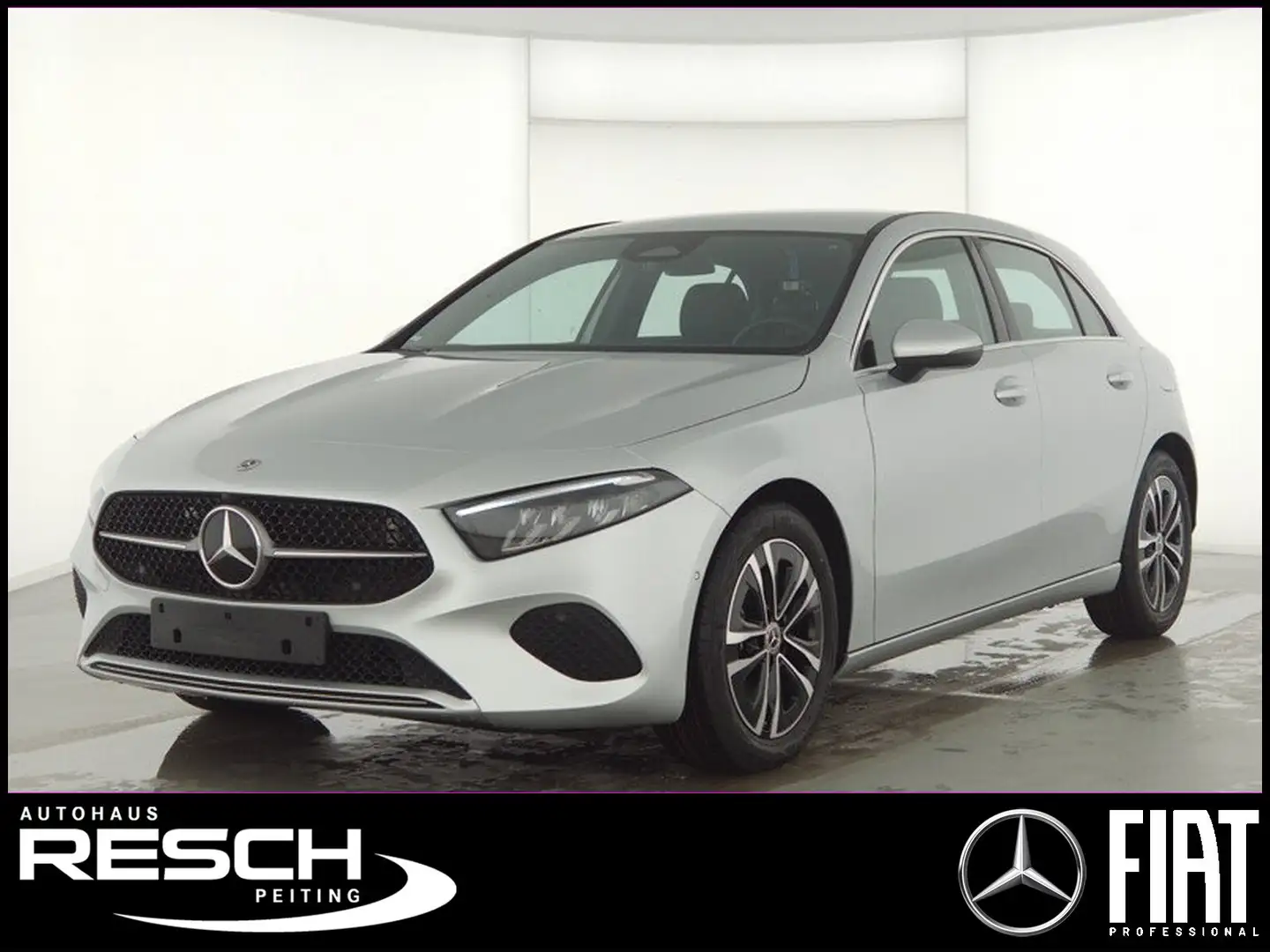 Mercedes-Benz A 180 Progressive Adv. Navi LED Kamera Lkr.hzg Argent - 1