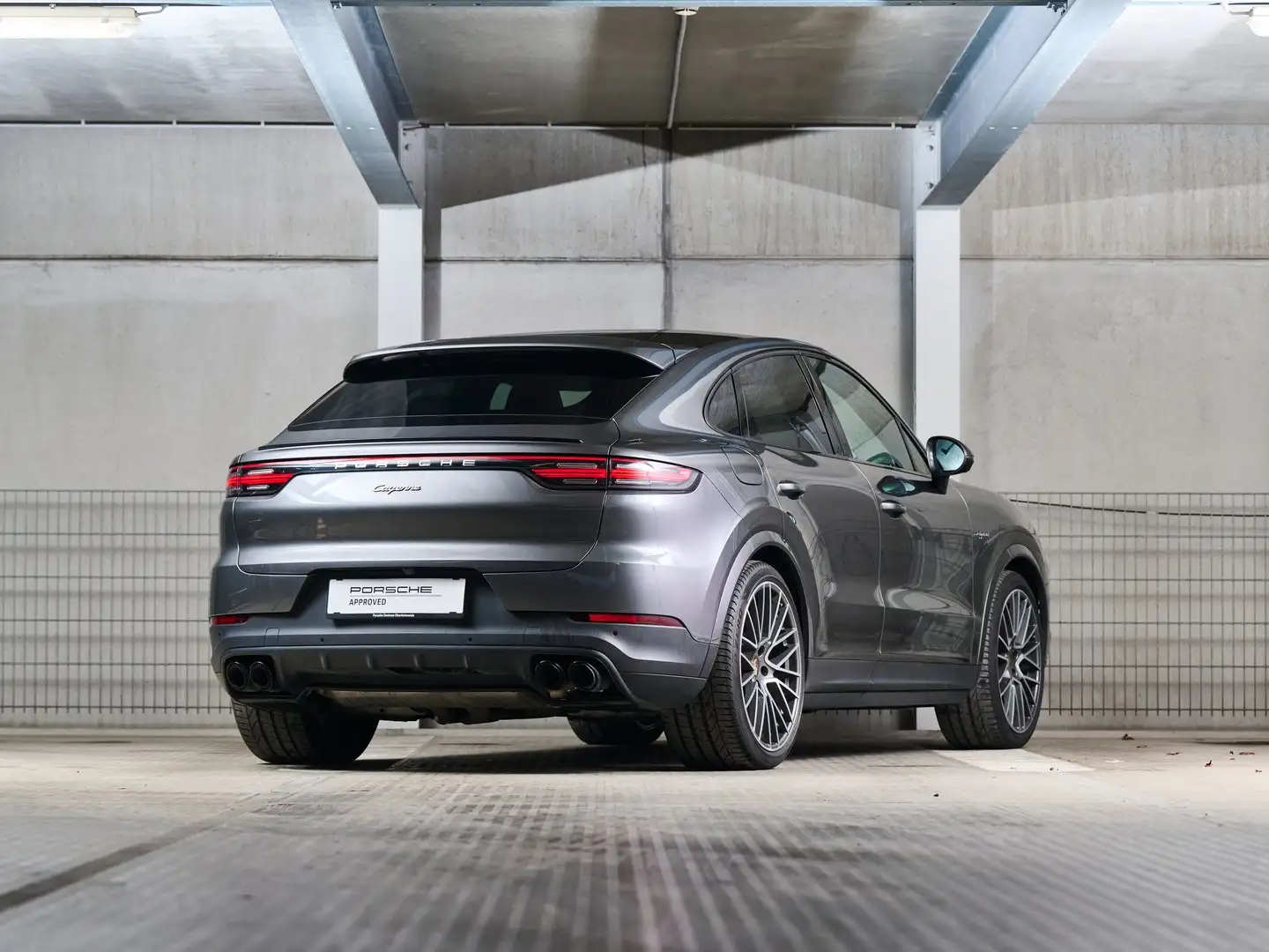 Porsche Cayenne E-Hybrid Coupé Gris - 2