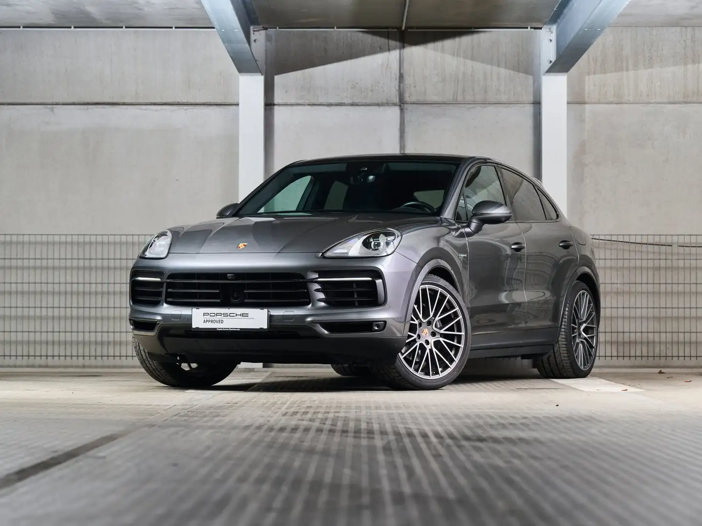 Porsche Cayenne E-Hybrid Coupé Gris - 1