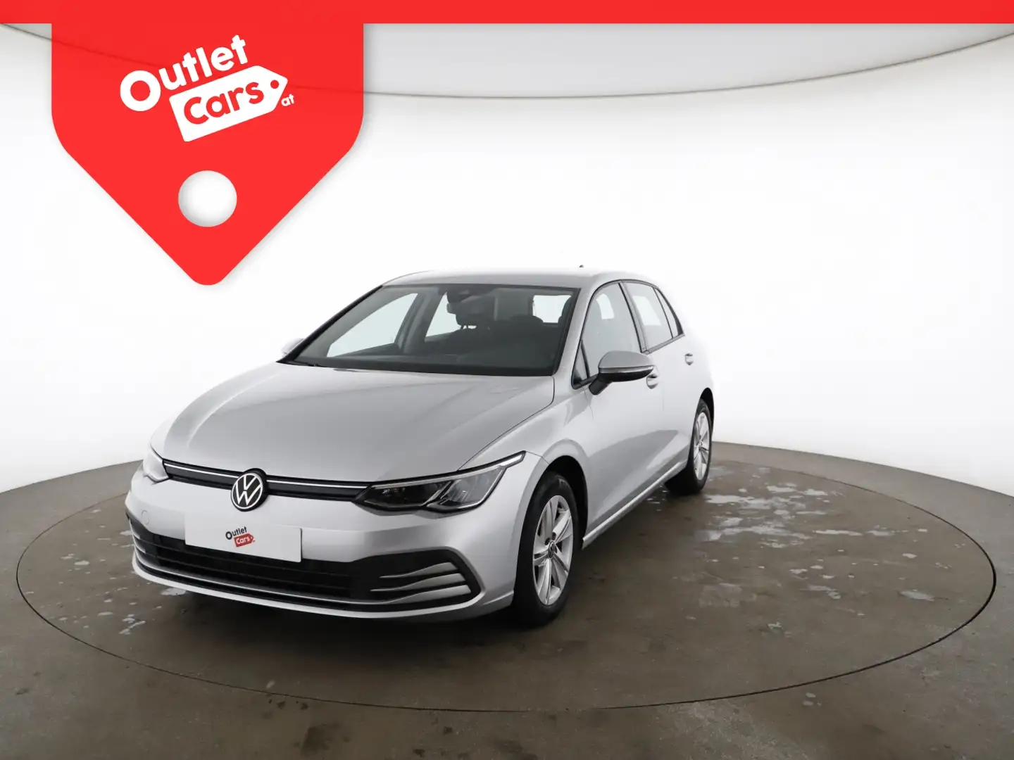 Volkswagen Golf VIII 2.0 TDI Life ASSIST+CARPLAY+LED+NAVI Silber - 1