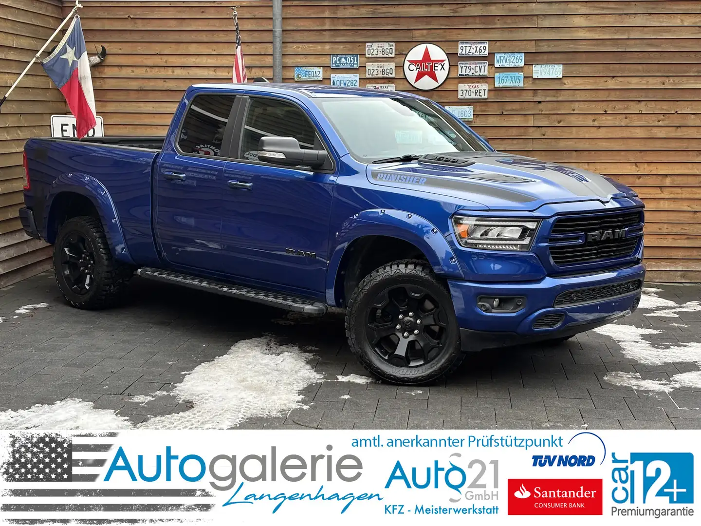 Dodge RAM 1500 5,7L Gen5 Punisher QuadCab Leder LPG Blau - 1