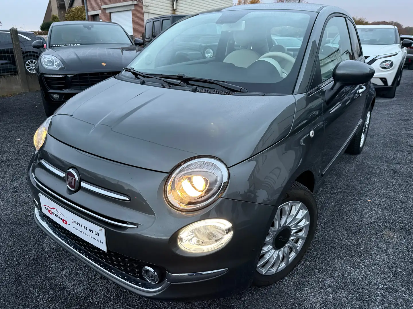 Fiat 500 500 1.2 8V Dualogic 12 maanden waarborg Gris - 2