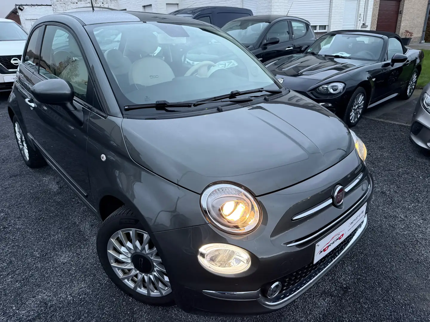 Fiat 500 500 1.2 8V Dualogic 12 maanden waarborg Gris - 1