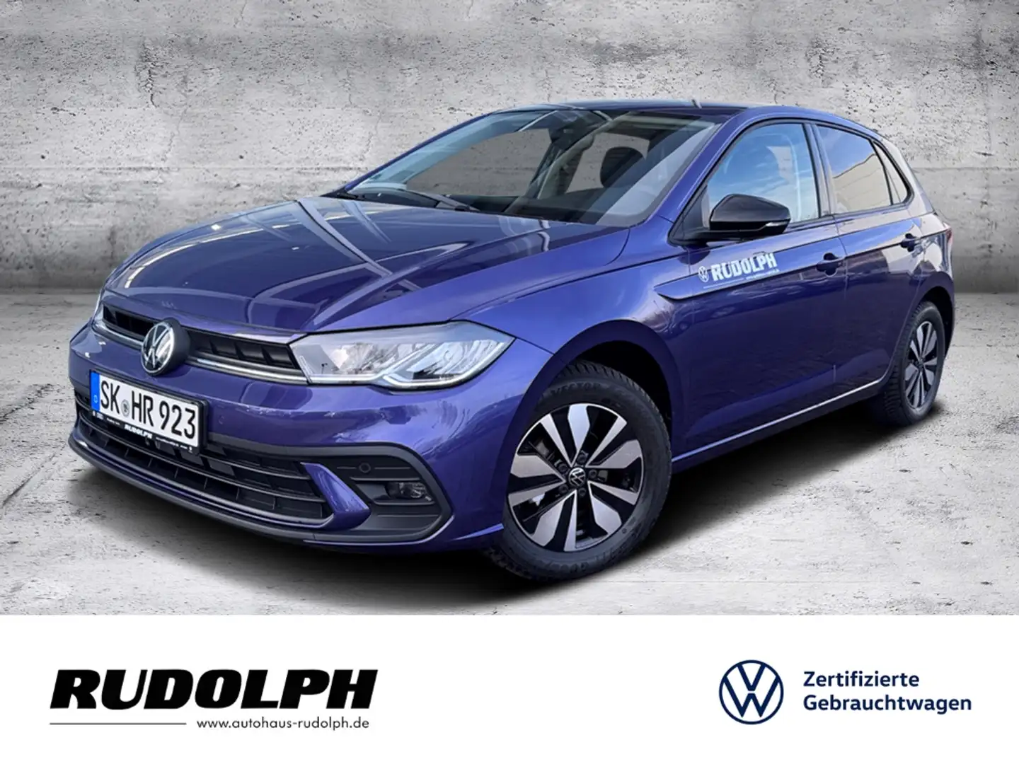 Volkswagen Polo 1.0 TSI Goal 7-Gang-DSG LED Navi BT SHZ ACC PDC Kl Violett - 1