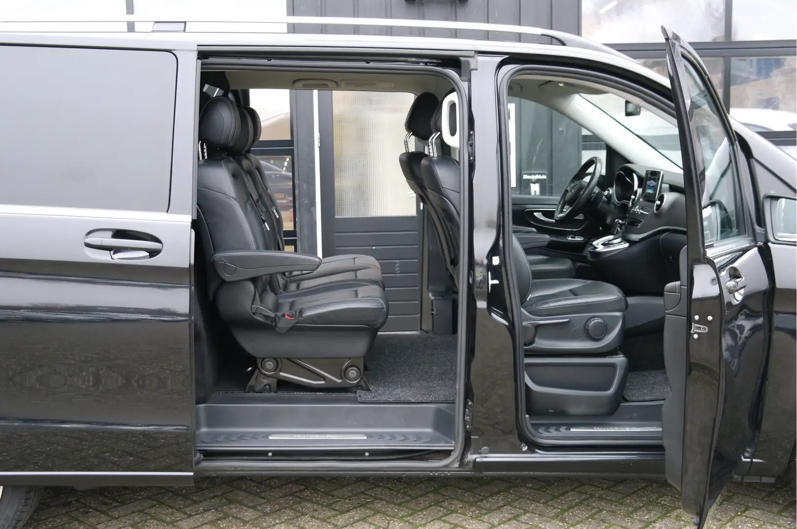 Mercedes-Benz V 250 250d Extra Lang Dubbel Cabine Avantgarde Automaat- Czarny - 2
