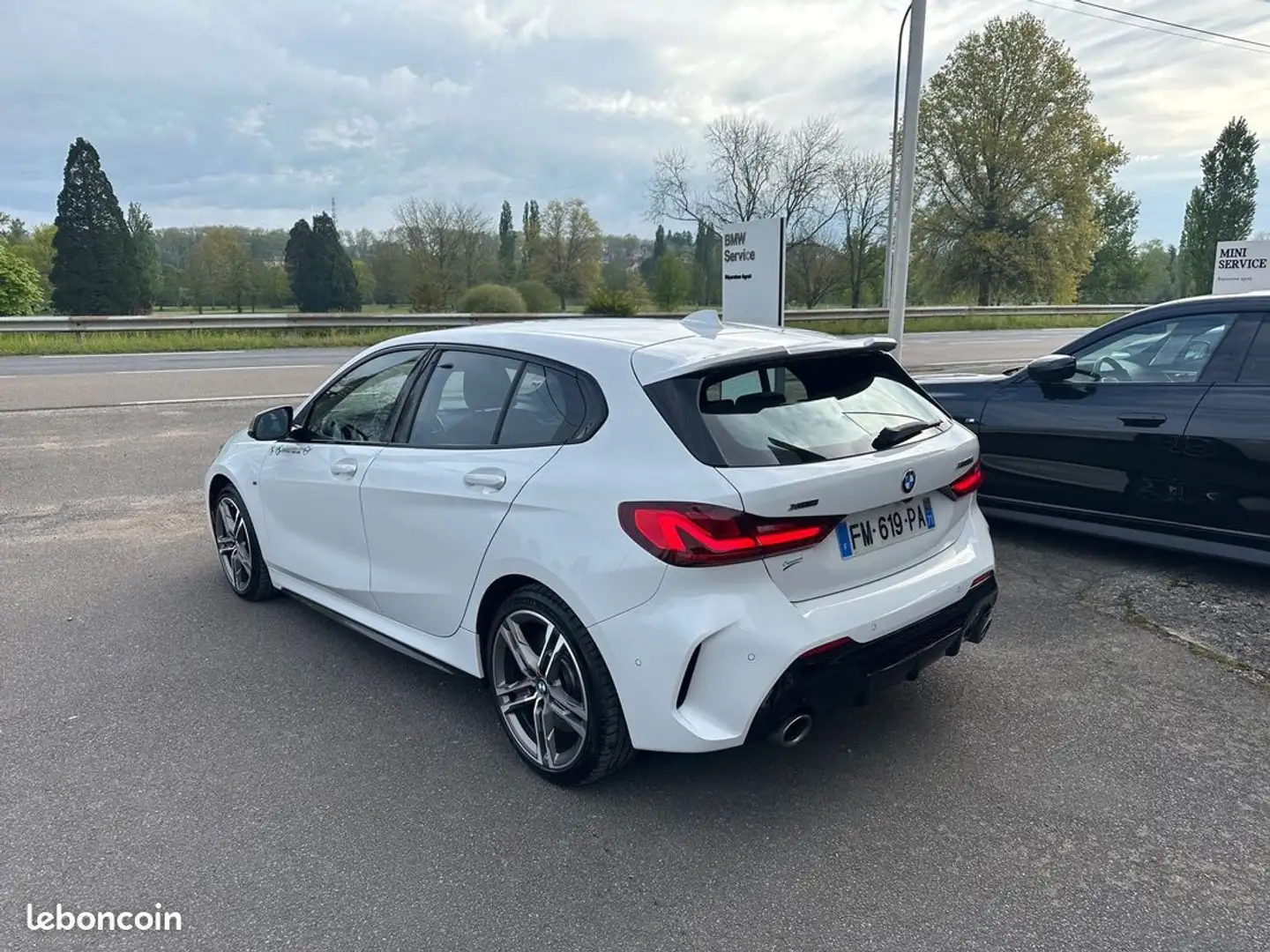 BMW 135 M135i xdrive f40 francaise Blanc - 2