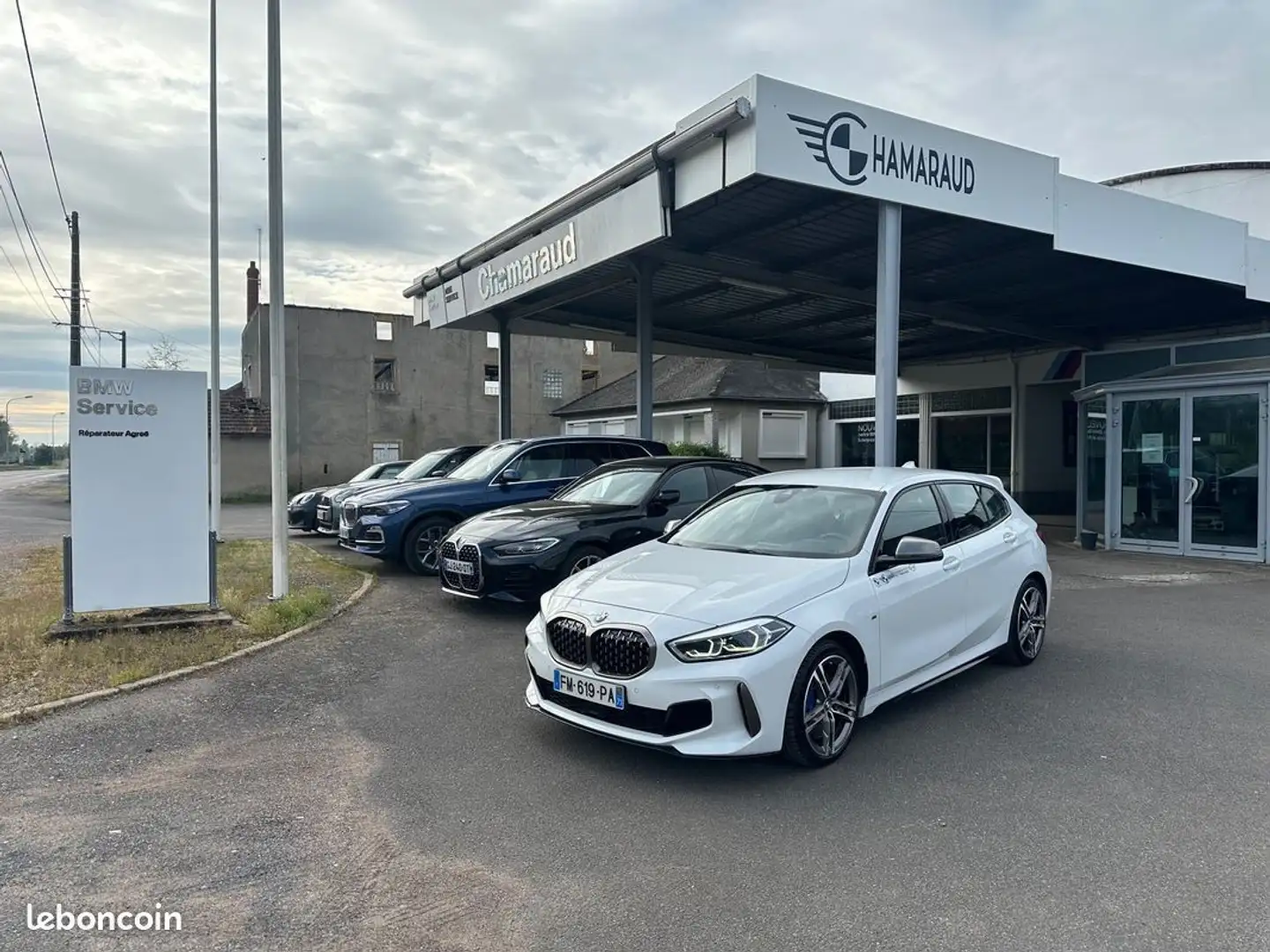 BMW 135 M135i xdrive f40 francaise Blanc - 1