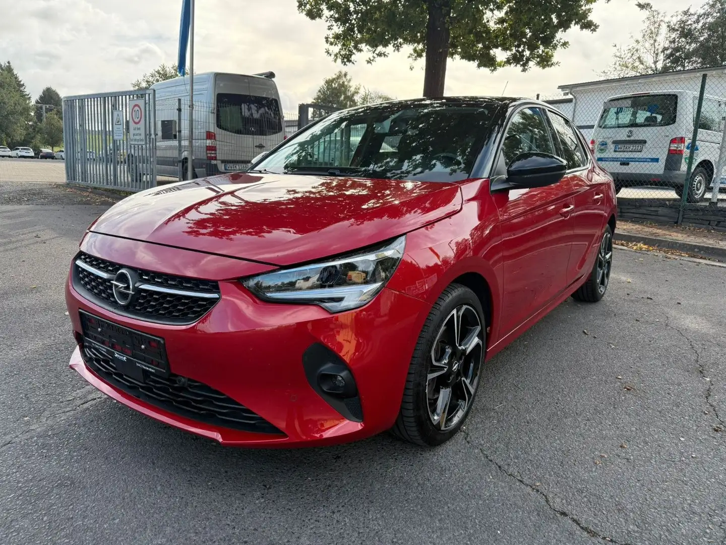Opel Corsa F Elegance*ServiceVOLL*TÜV*8FACH* Rot - 2