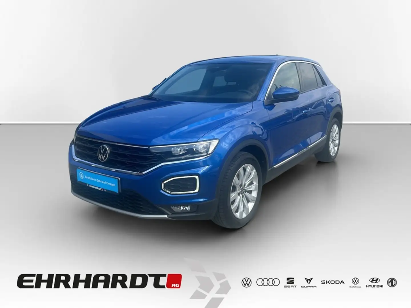 Volkswagen T-Roc 2.0 TDI DSG Sport LED*NAV*SHZ*ACC*PDC*EL.HECKKL... Blau - 1