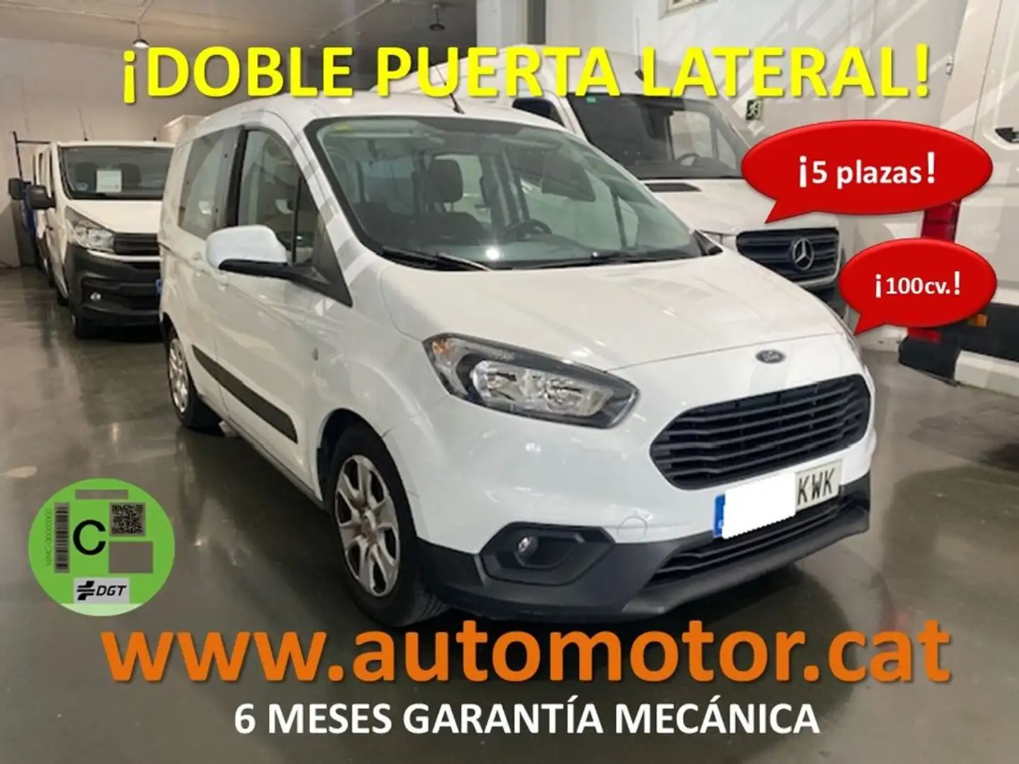 Ford Transit Courier Kombi 1.5 TDCi 71kW Trend Білий - 1