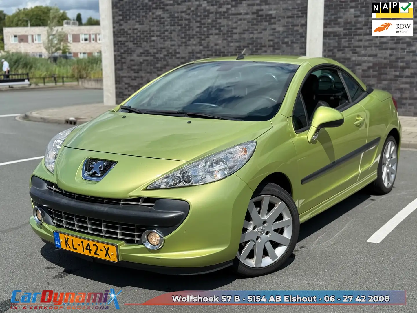 Peugeot 207 CC 1.6 VTi // AIRCO // STOEL VERW. // CABRIO // LE Amarillo - 1