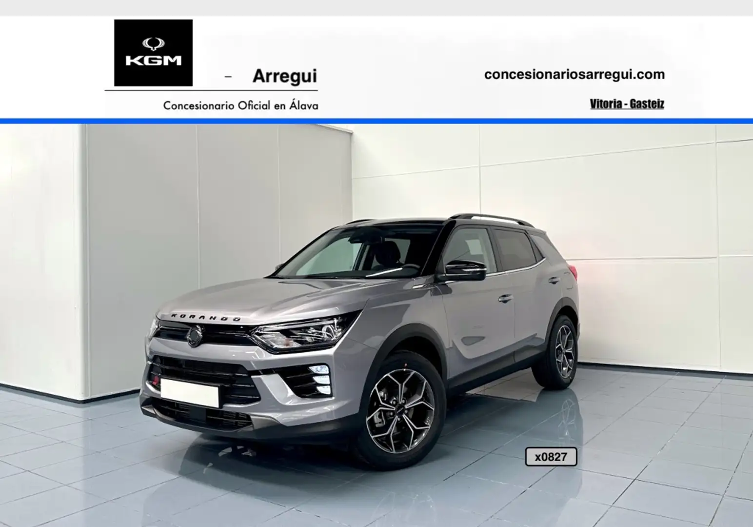 SsangYong Korando G15 Urban Plus 4x2 L.P. Gris - 1