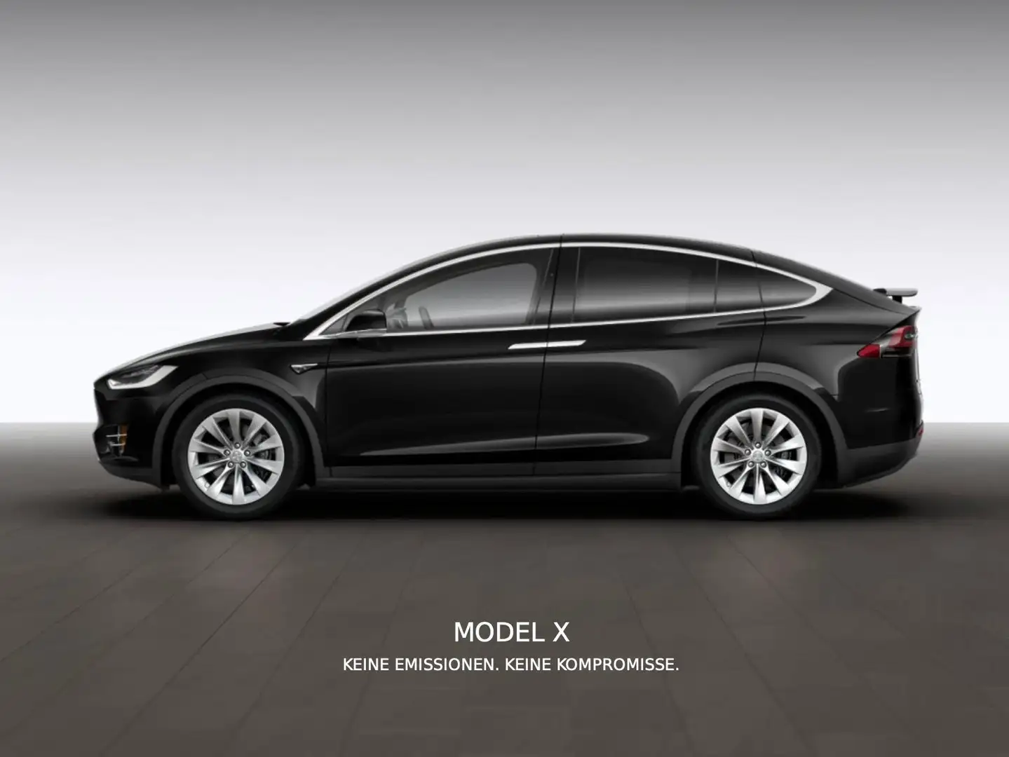 Tesla Model X Model X 100D Allradantrieb Blau - 1